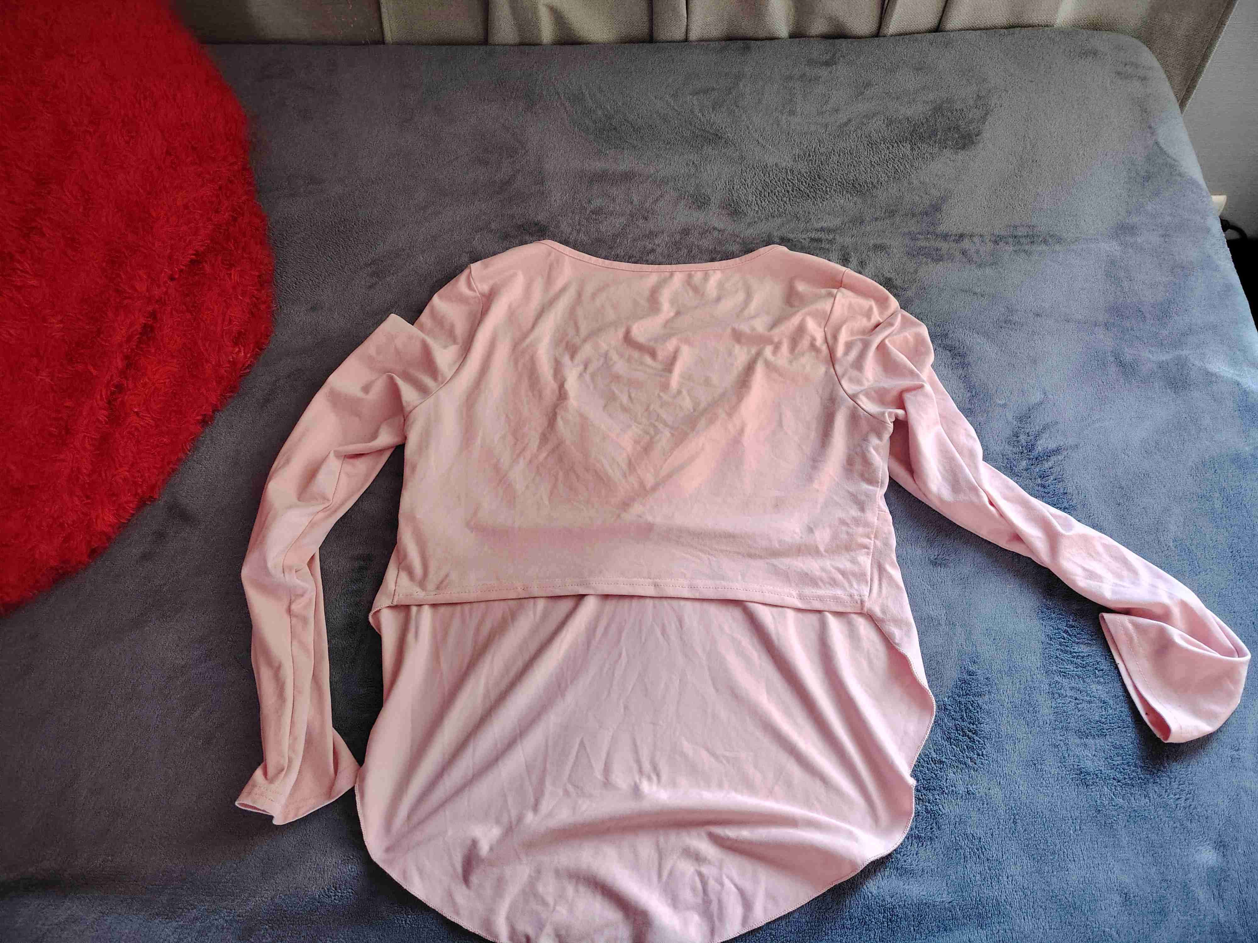 Polera rosa manga larga - miniatura 2