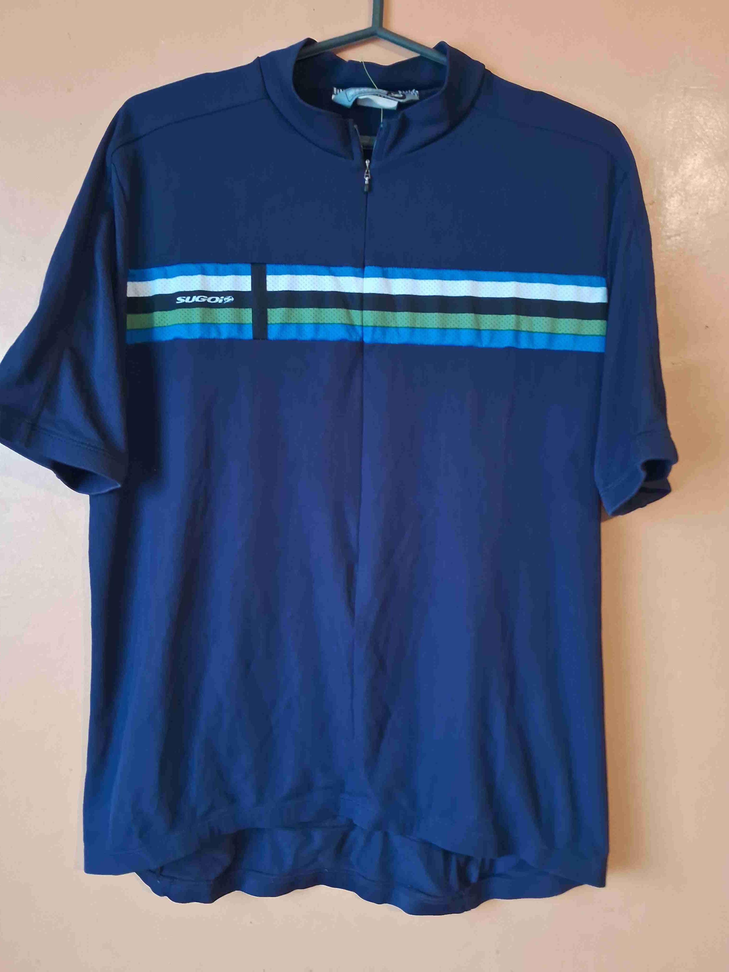 Polera ciclismo azul Sugoi talla L