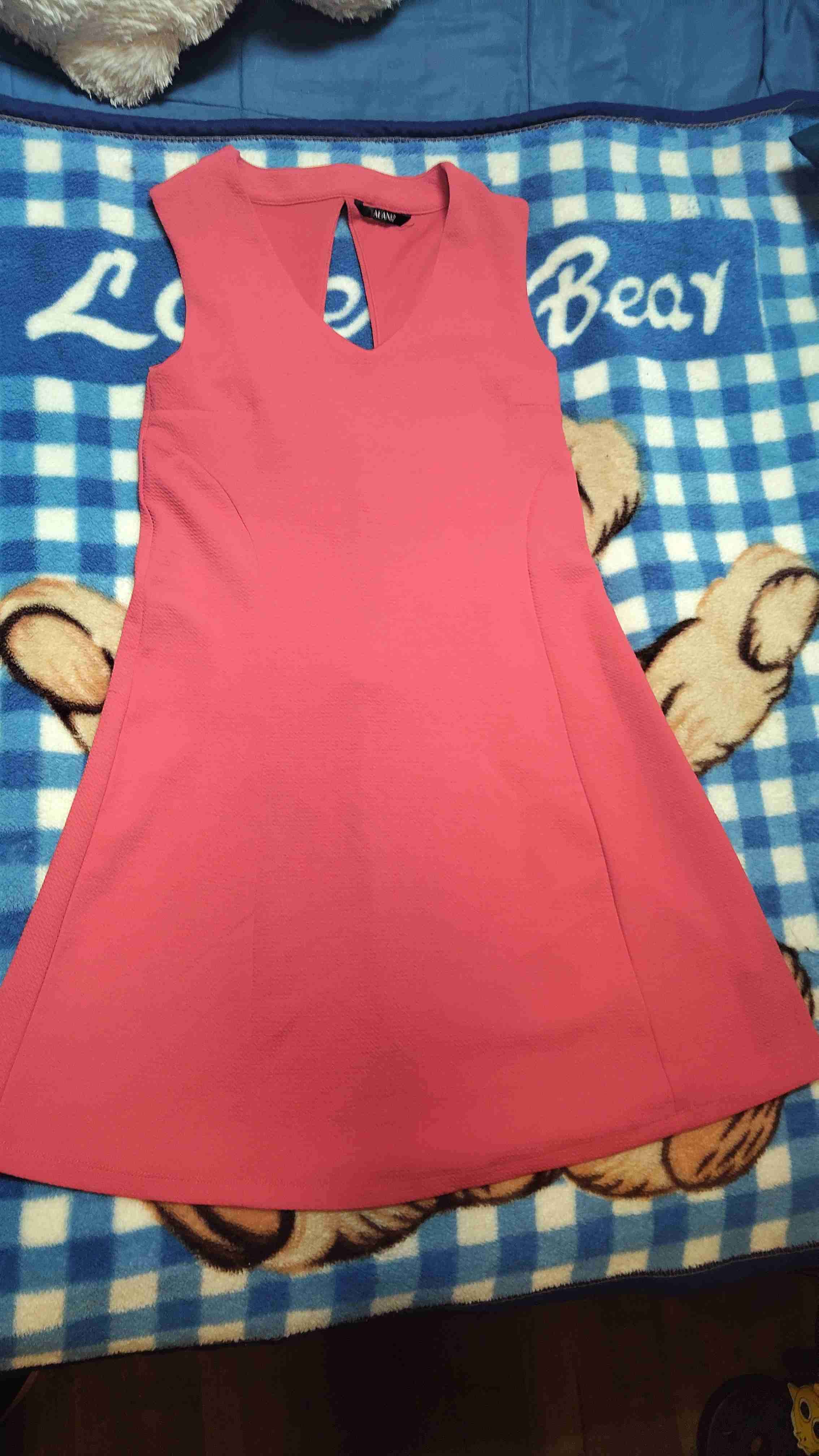 Vestido estampado floral gris - miniatura 2