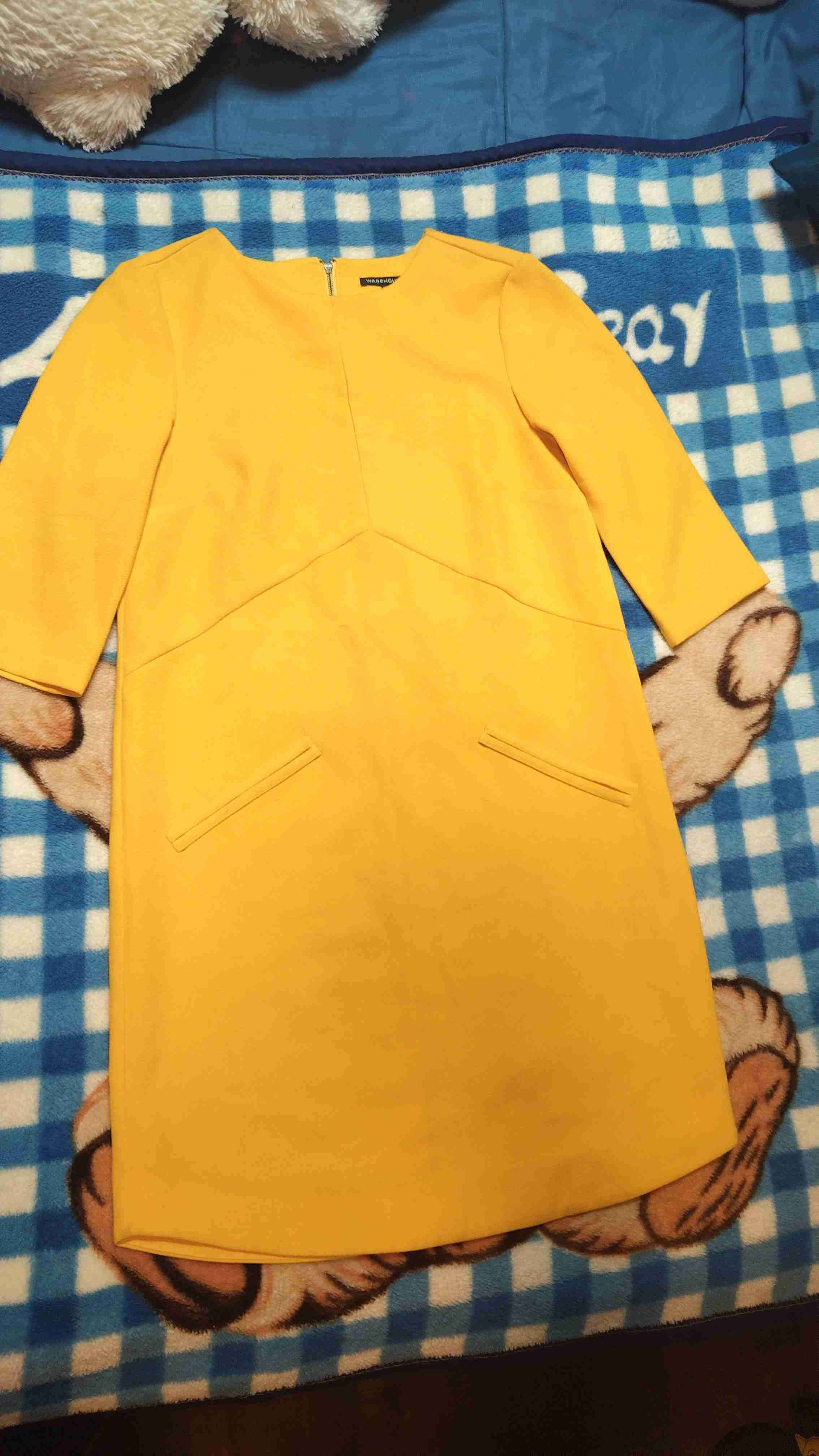 Vestido estampado floral gris - miniatura 3