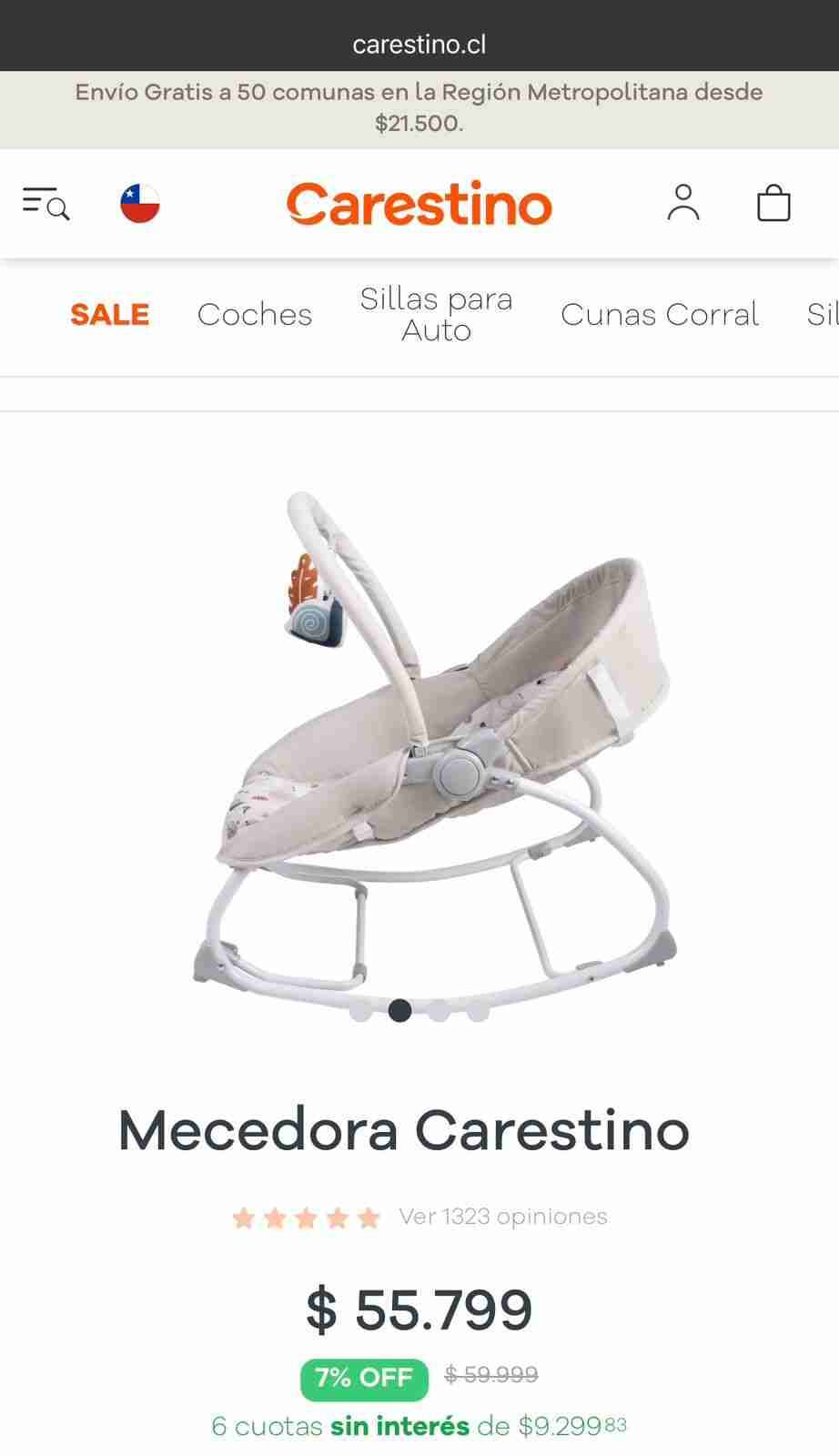 Cuna de colecho Carestino, Cama cic, mecedor - 3