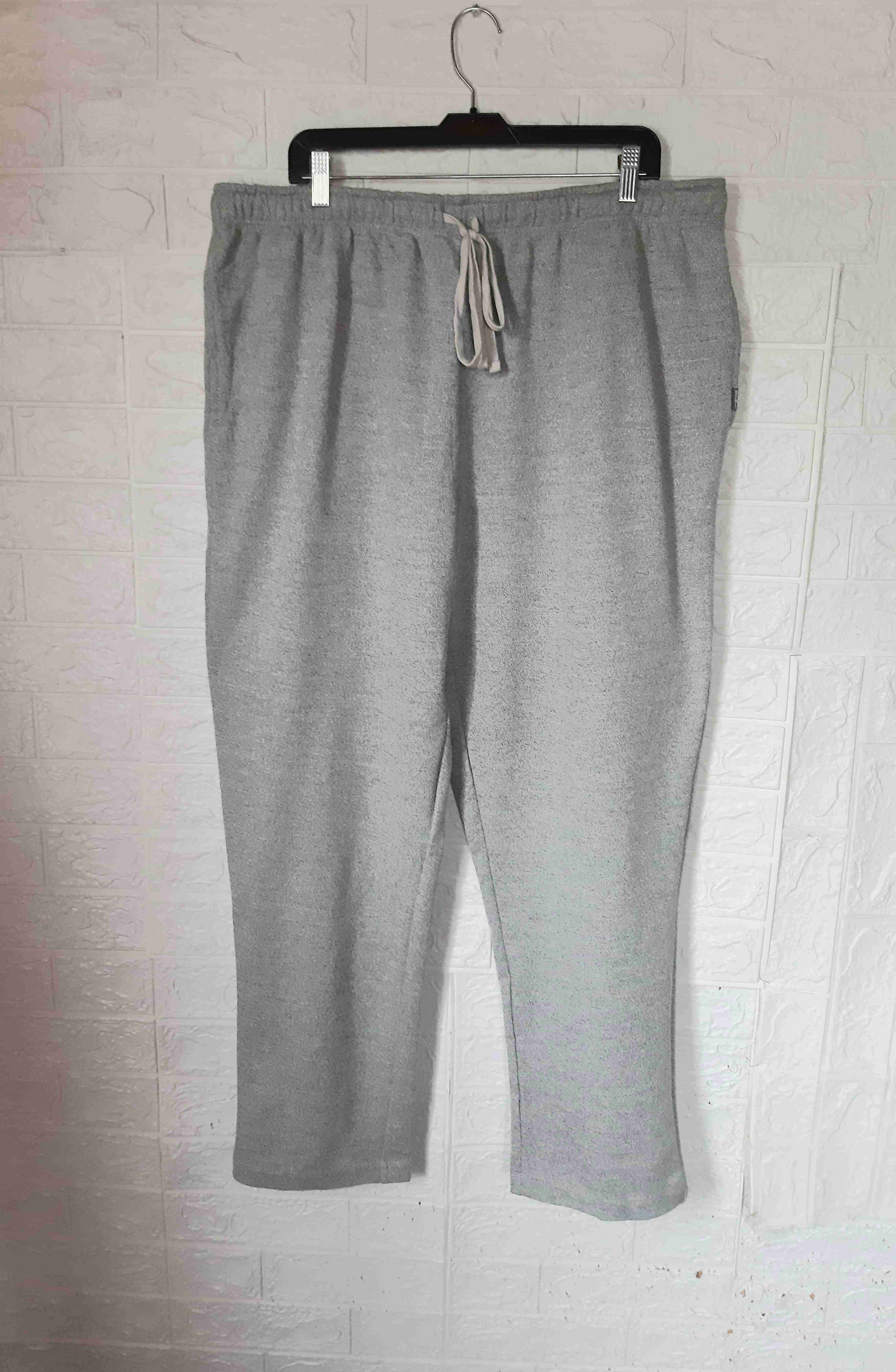 PANTALÓN DE BUZO HOMBRE GRIS TALLA 2XL - miniatura 2