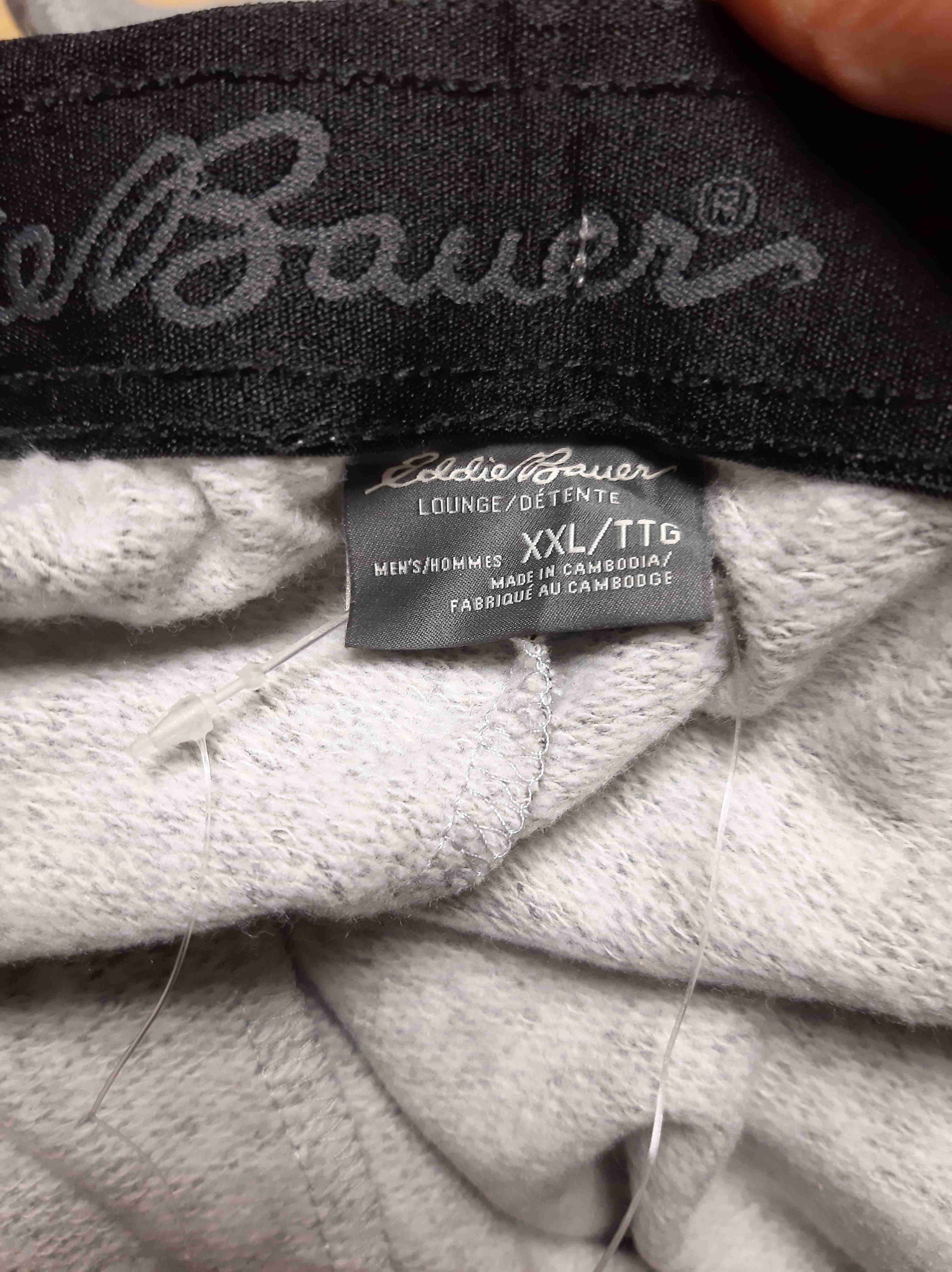 PANTALÓN DE BUZO HOMBRE GRIS TALLA 2XL - miniatura 6