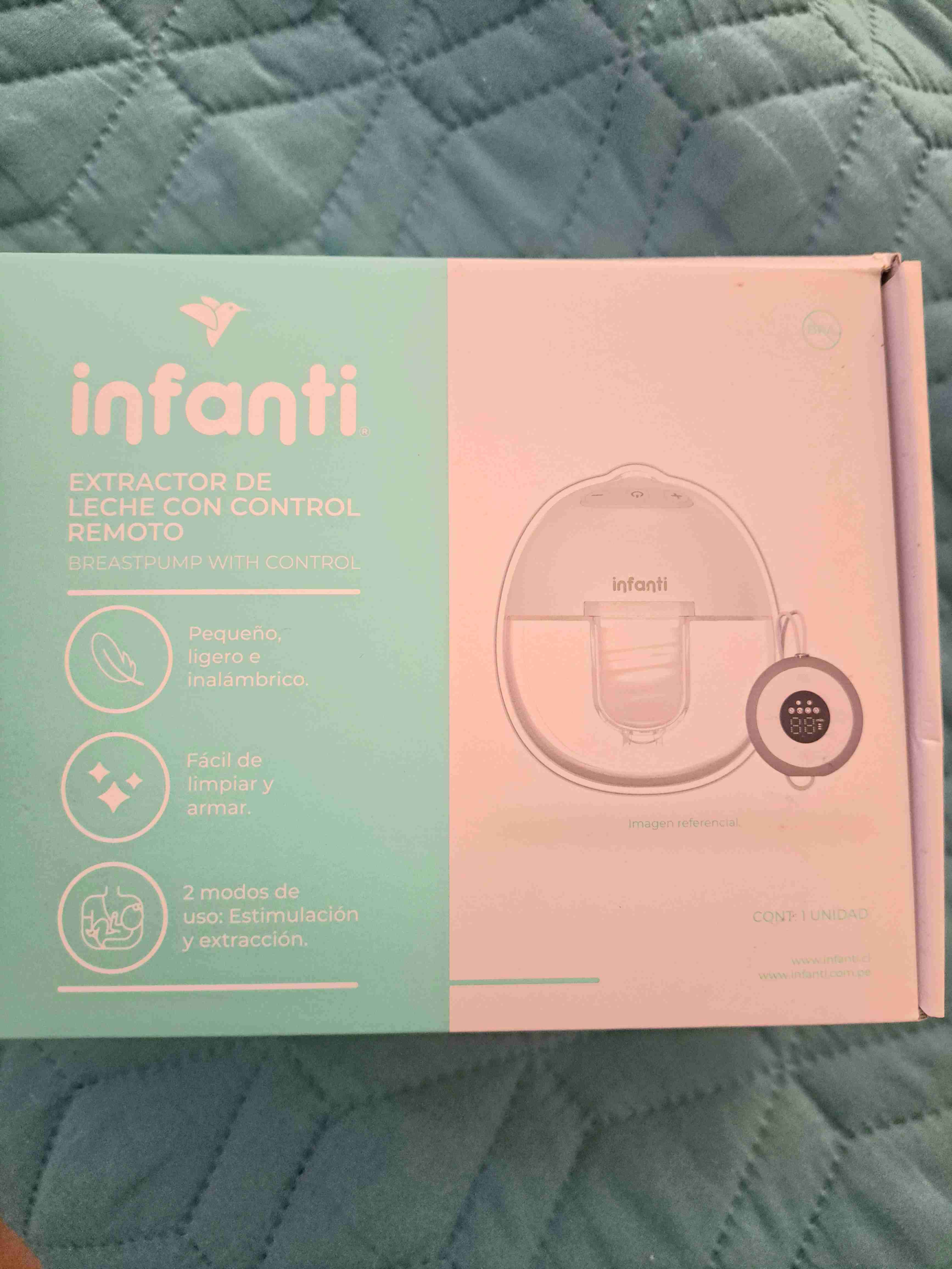 Extractor de leche Infanti con control
