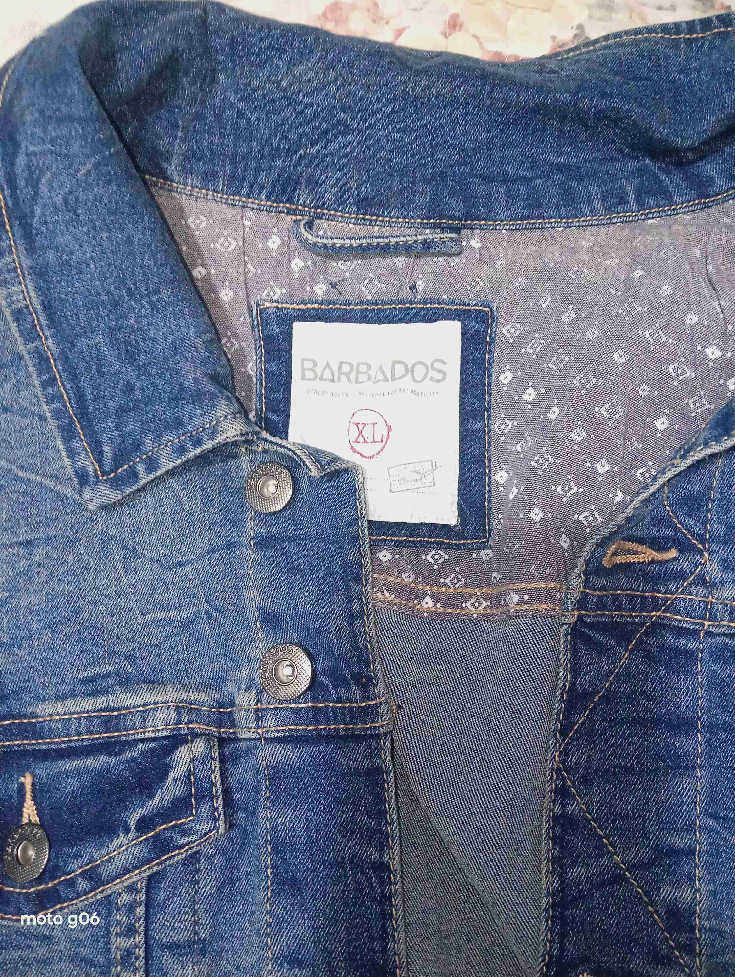 Chaqueta deportiva naranja y gris - miniatura 2