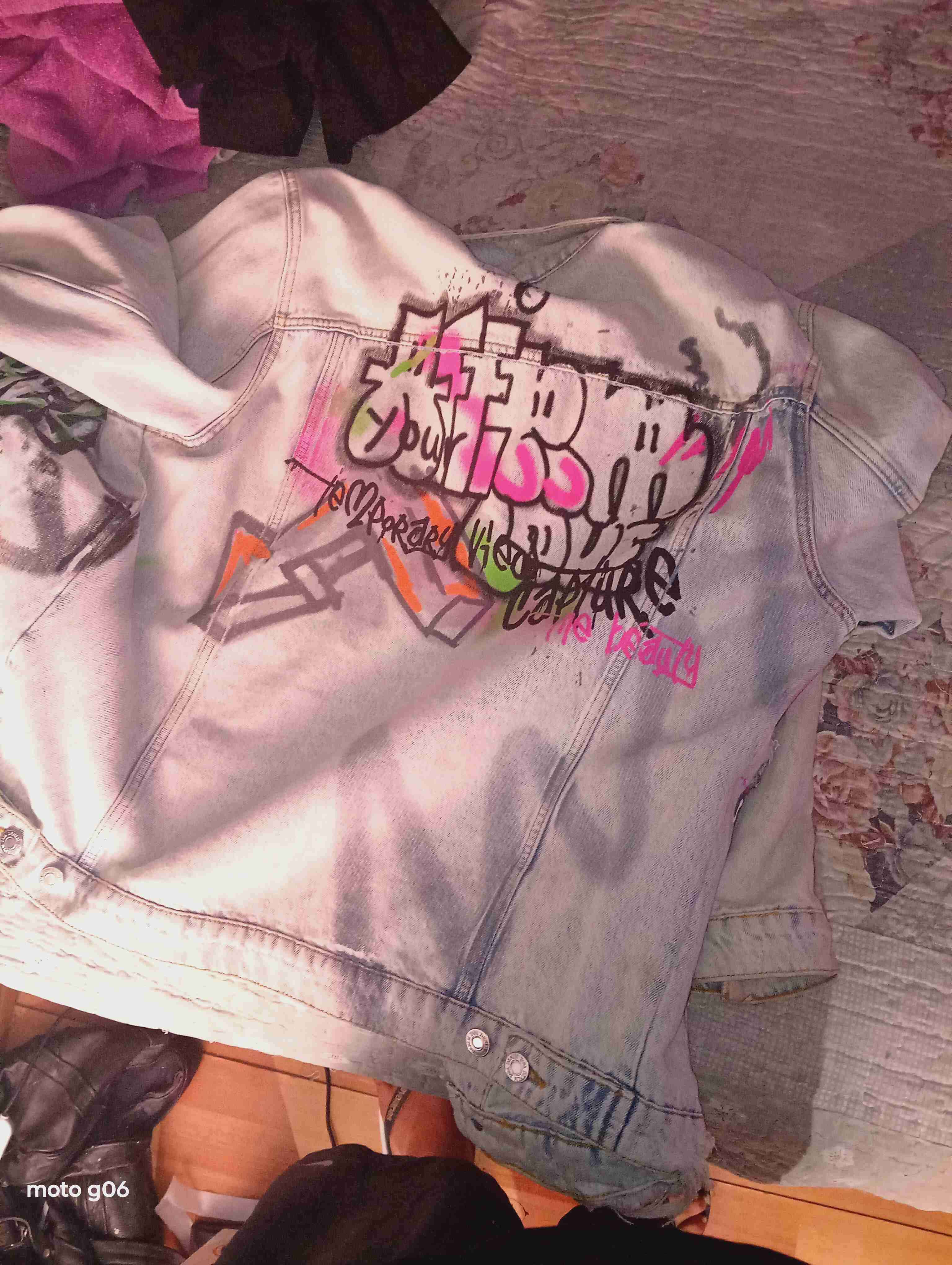 Chaqueta deportiva naranja y gris - miniatura 4