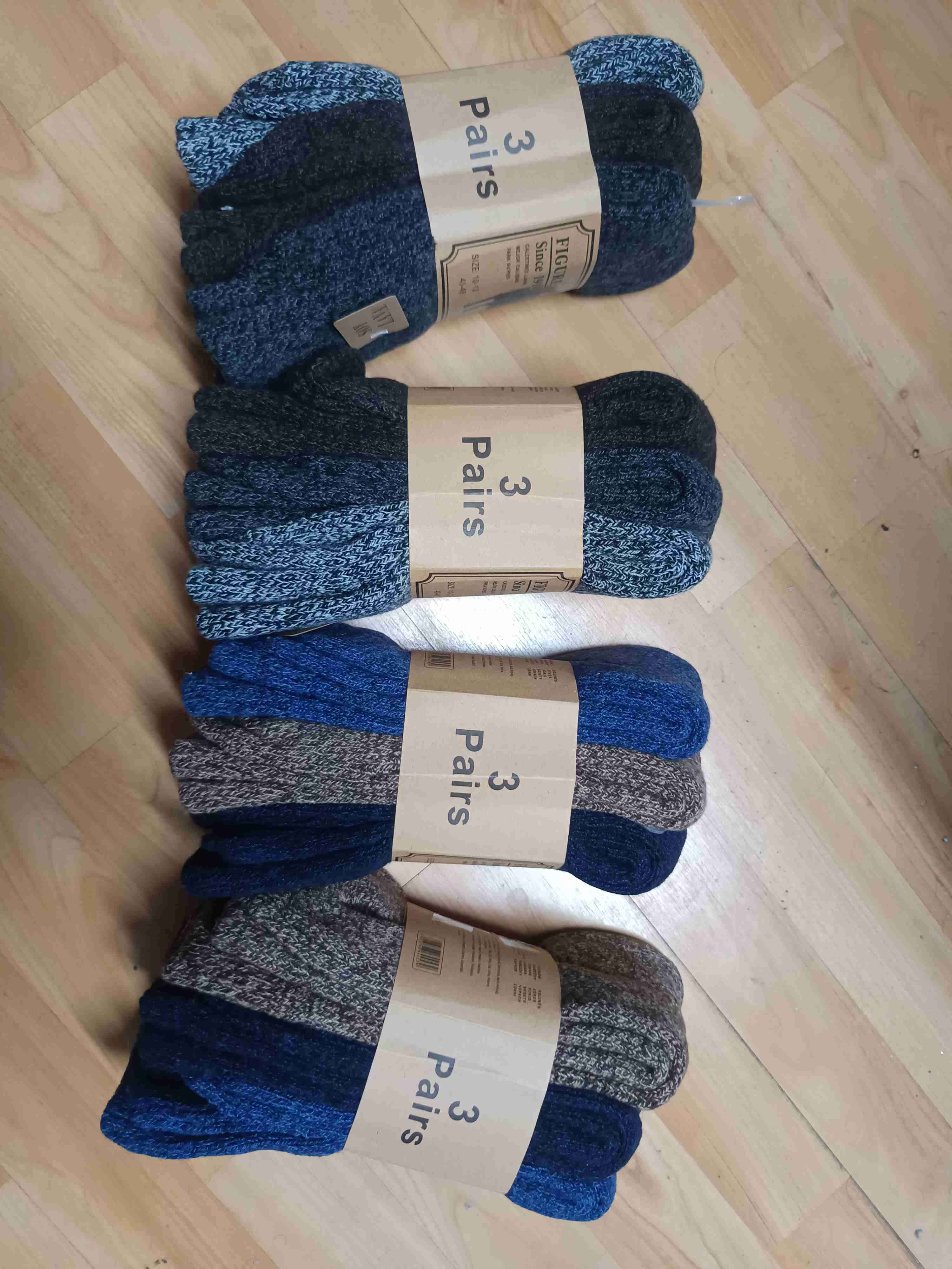 Calcetines de lana pack 3 - 3