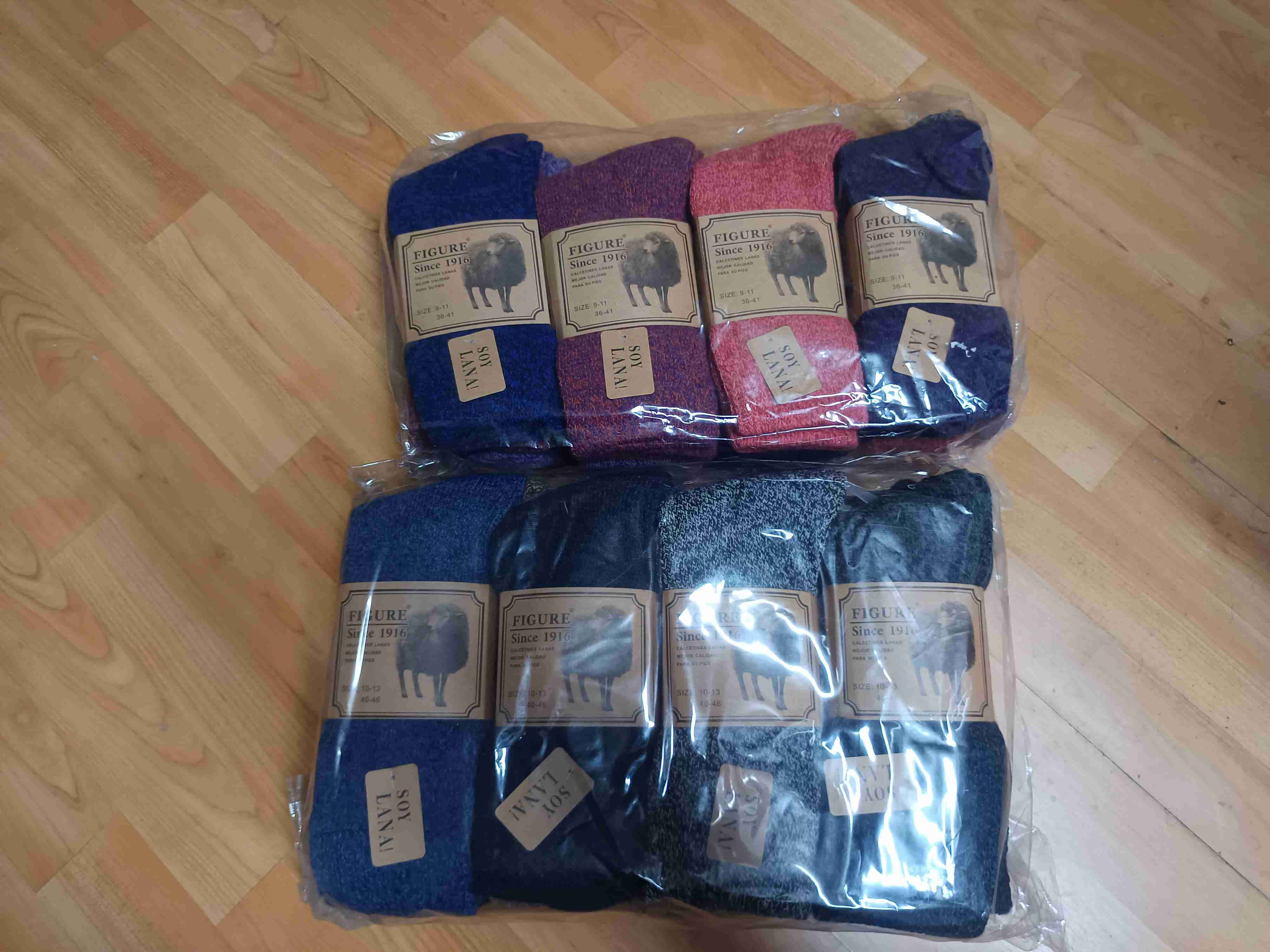 Calcetines de lana pack 3 - 4