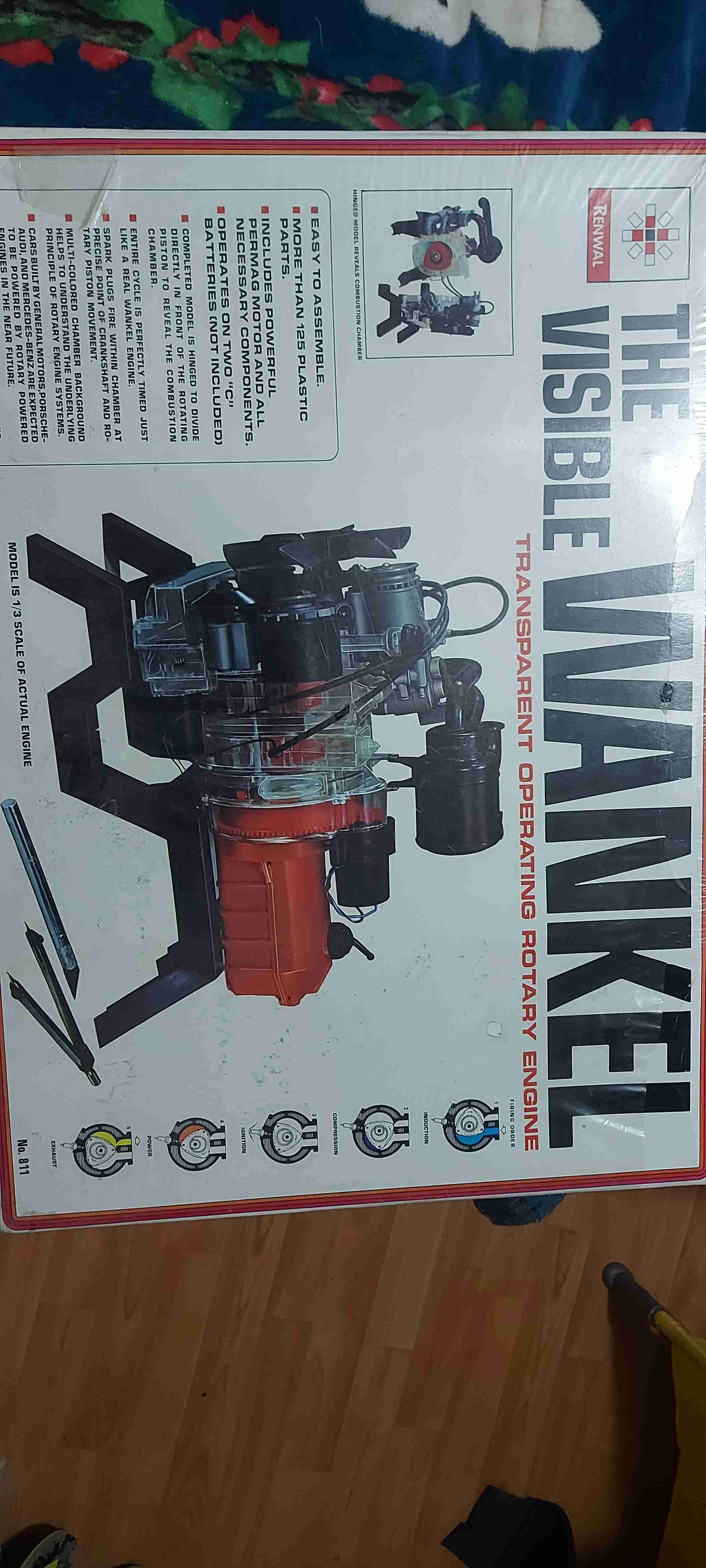 Maqueta de motor Wankel visible - 4
