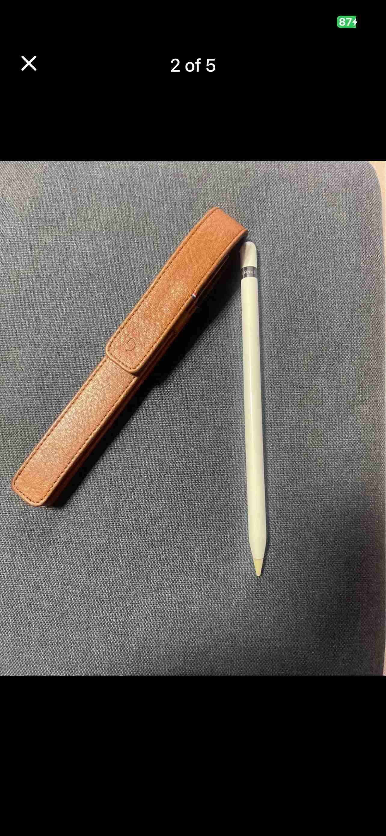 Lápiz Apple Pencil blanco - miniatura 2