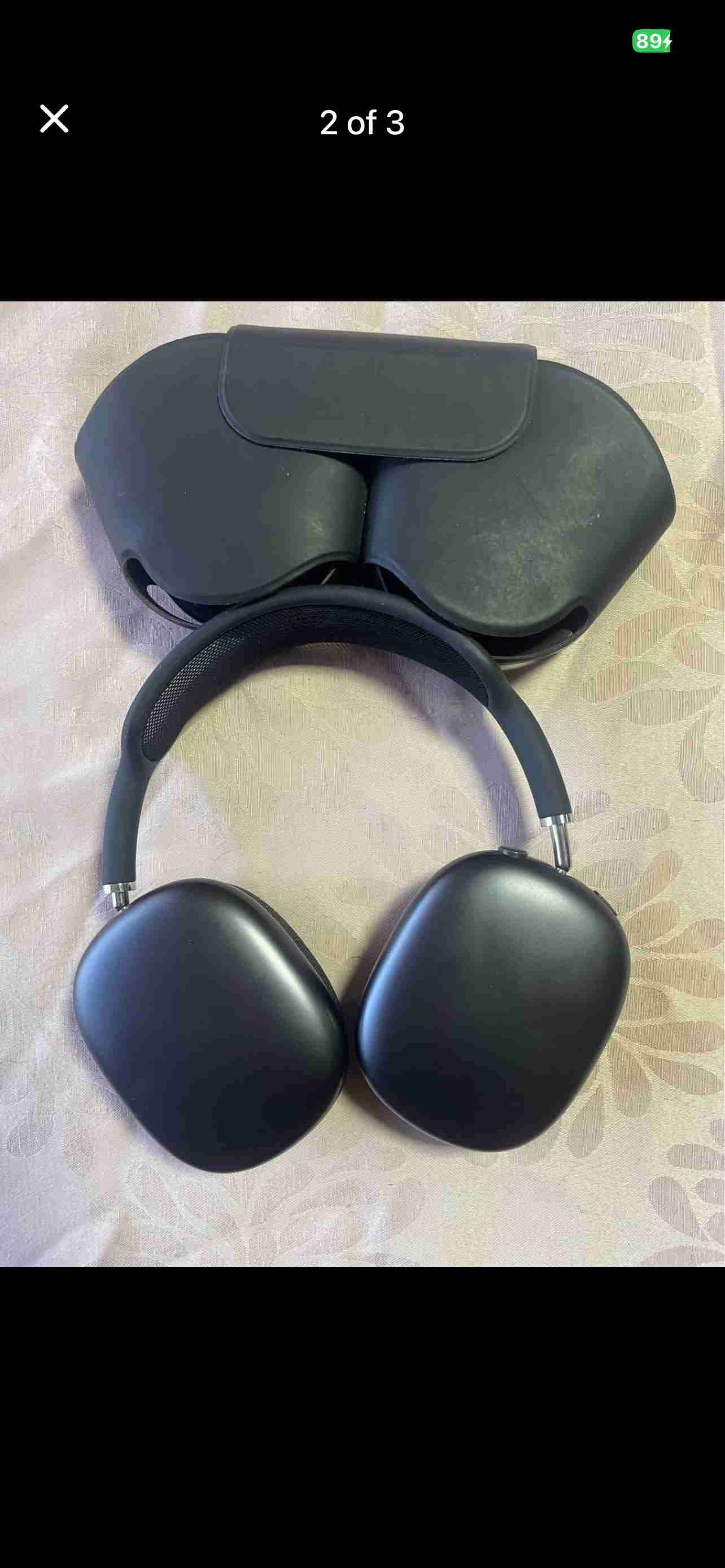 Audífonos inalámbricos negros