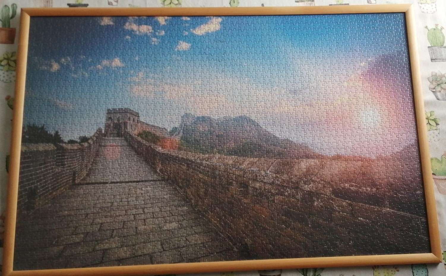 Puzzle enmarcado Gran Muralla China - miniatura 2