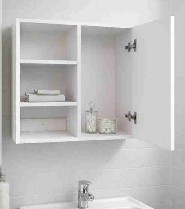 Mueble de baño blanco  55 x 55 - miniatura 2