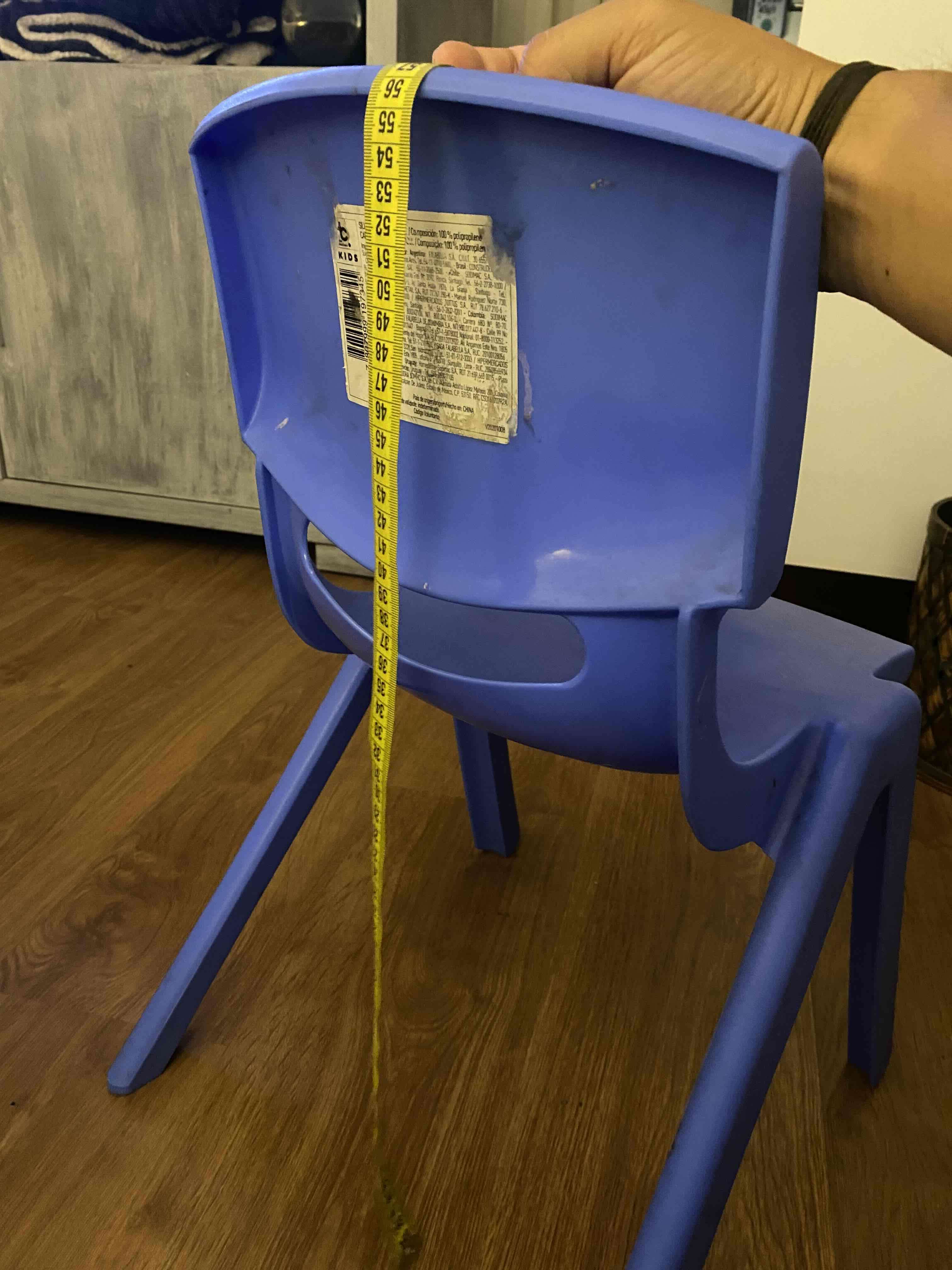 Silla infantil azul - 2