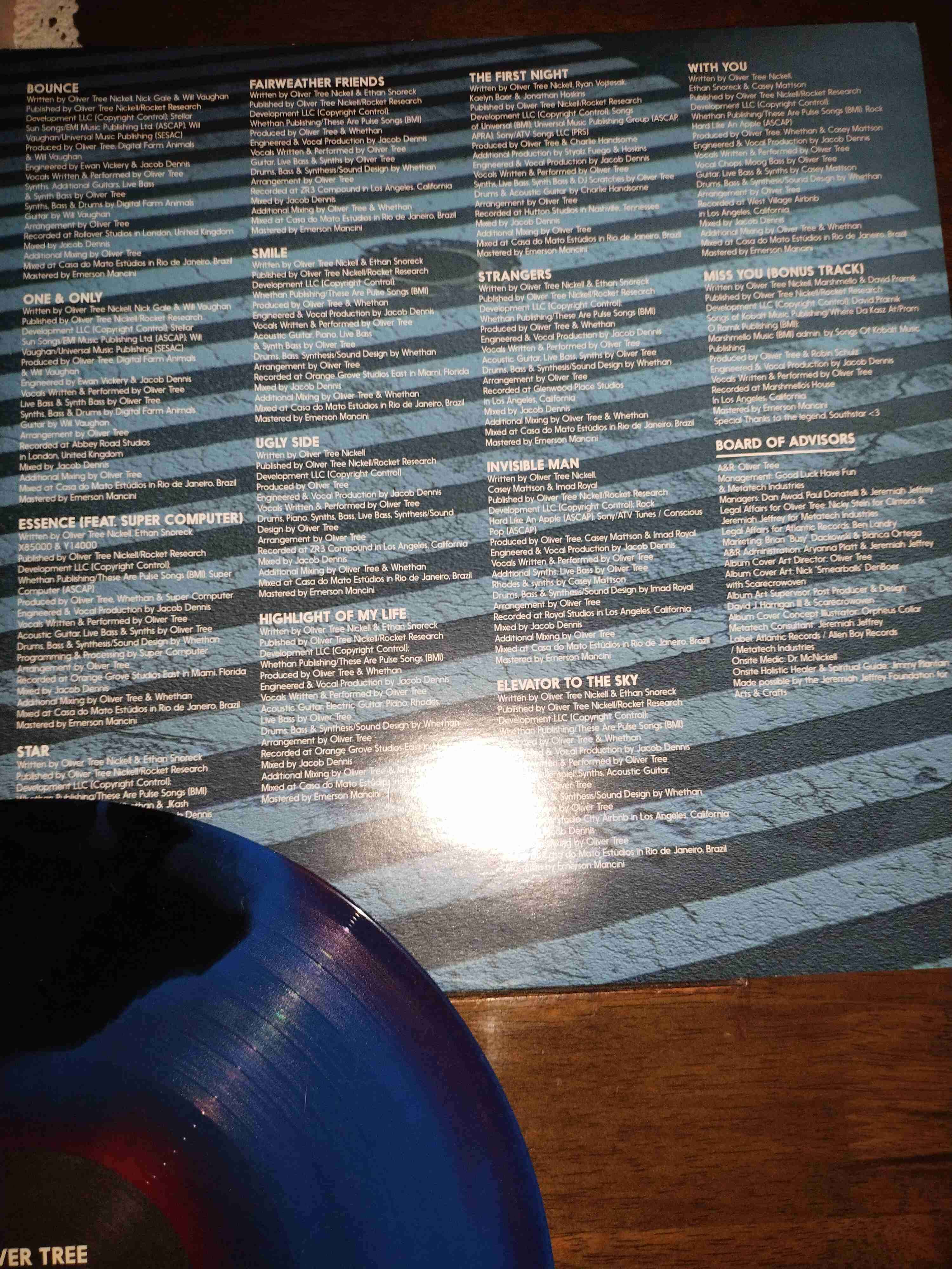 Vinilo edición especial multicolor Oliver Tree - miniatura 3