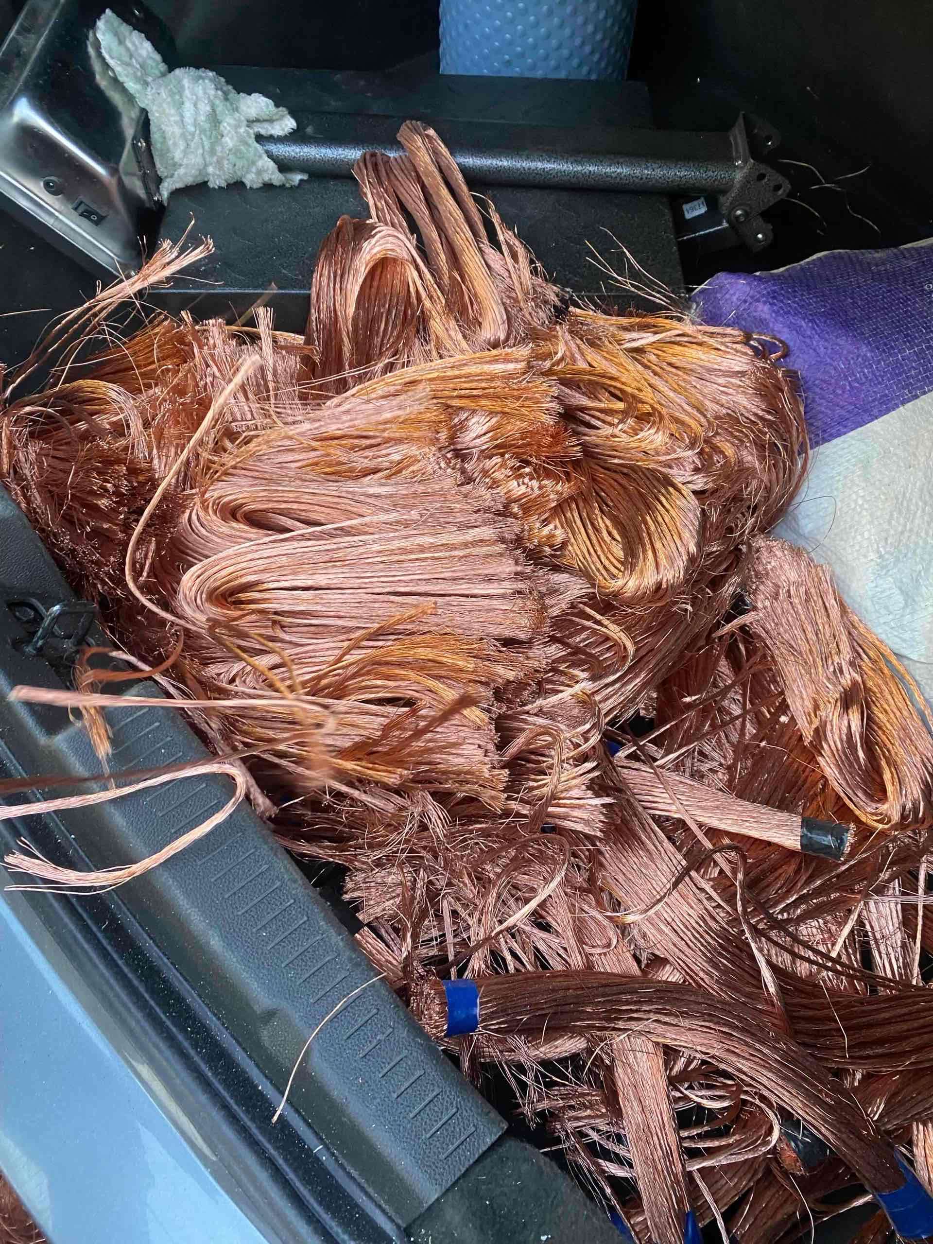 Cable de cobre reciclado compro consulte