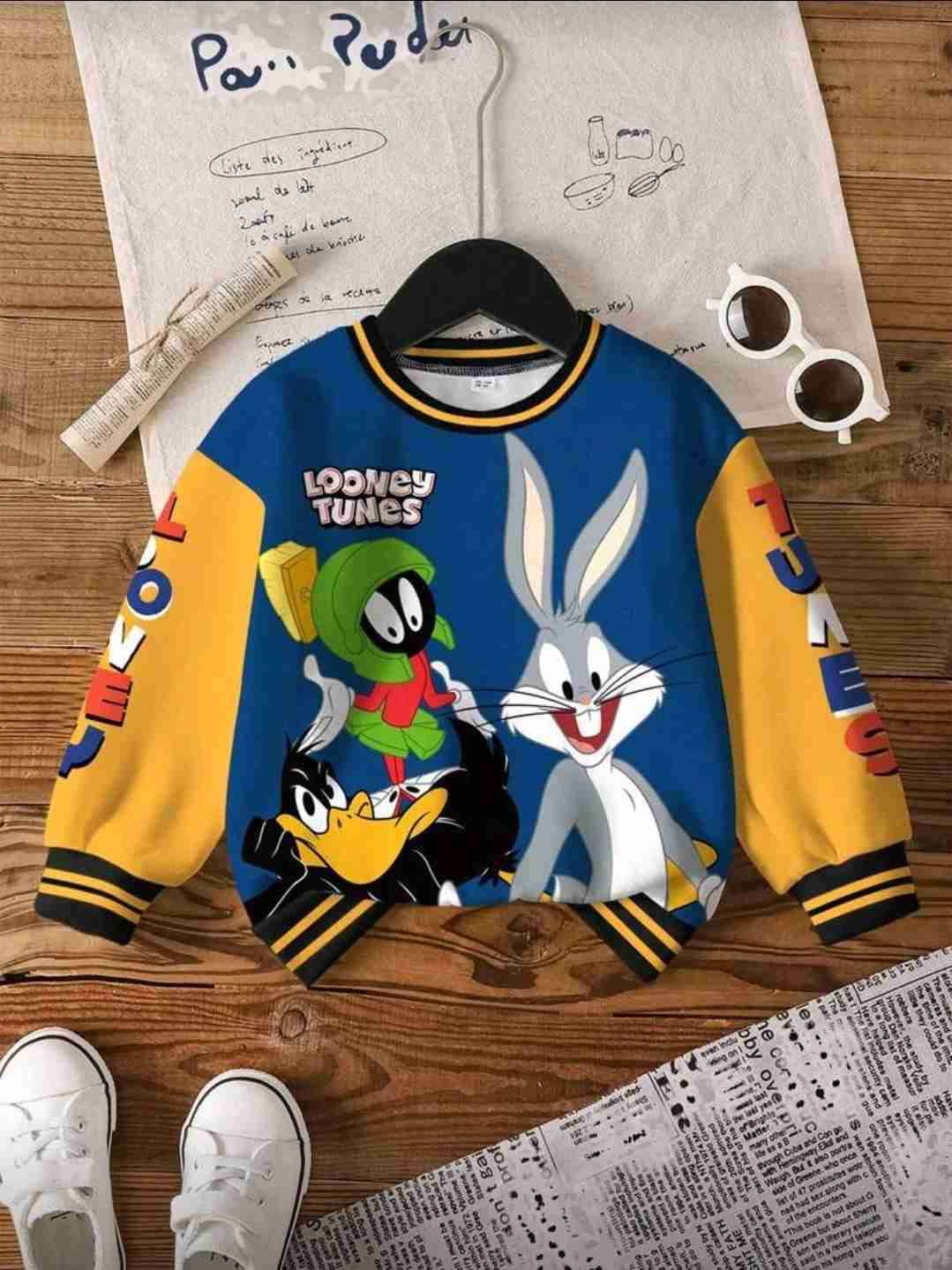 Polerón Looney Tunes niños coloreado