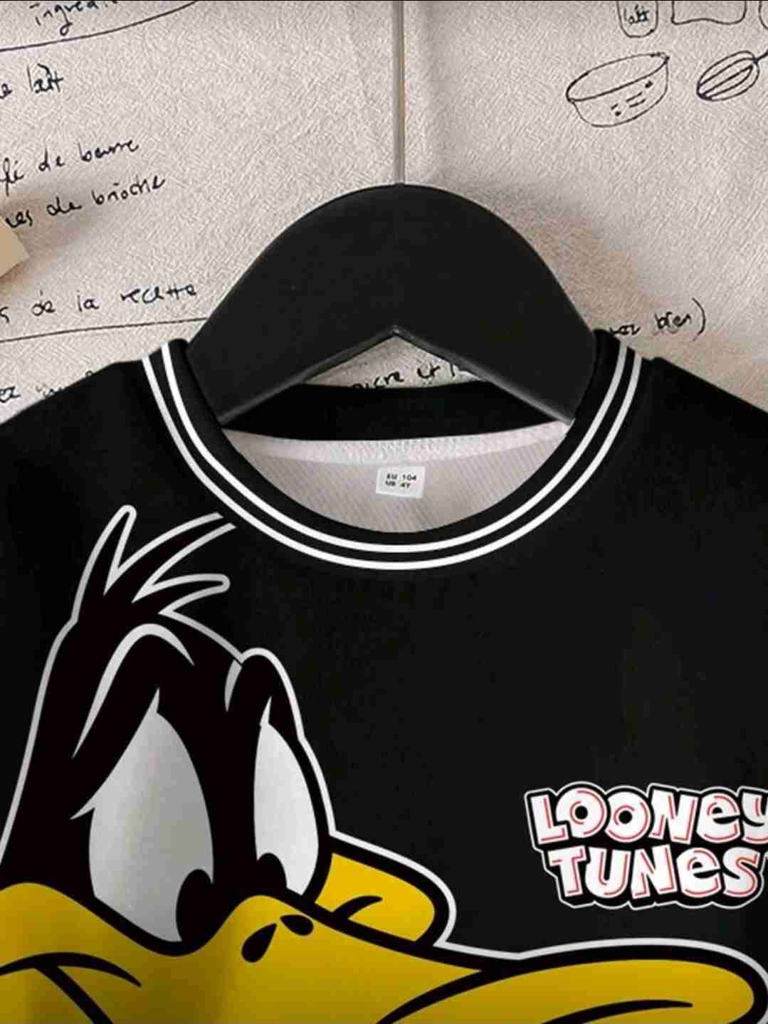 Polerón infantil Looney Tunes negro - miniatura 3
