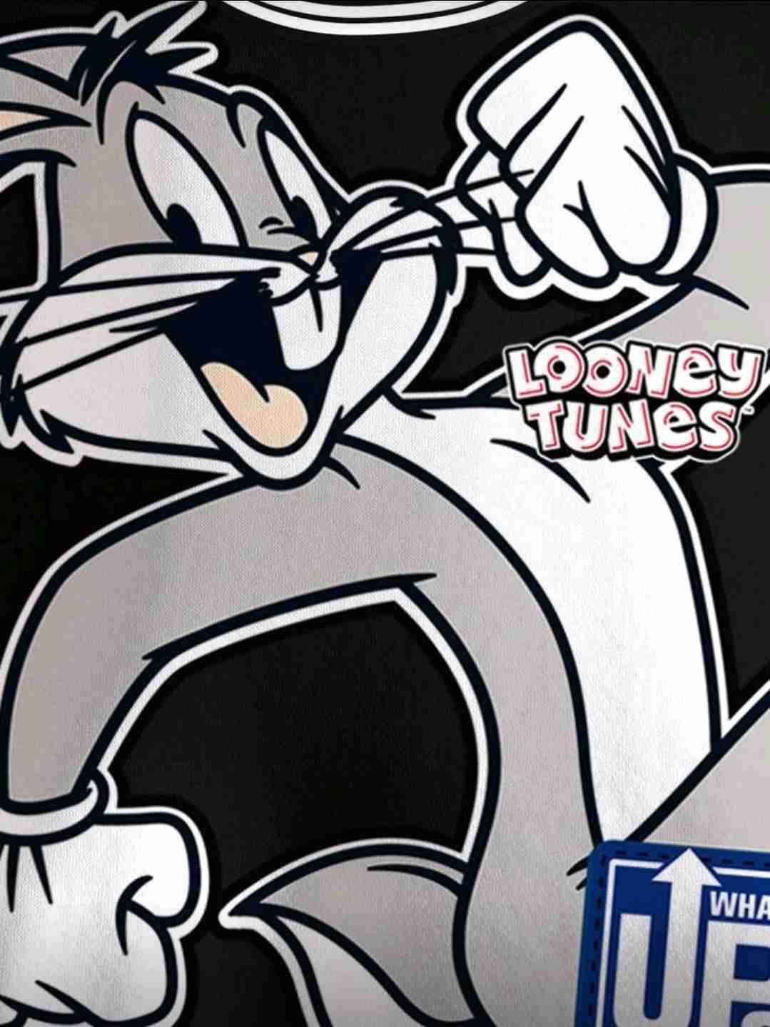 Polerón Looney Tunes negro - miniatura 5