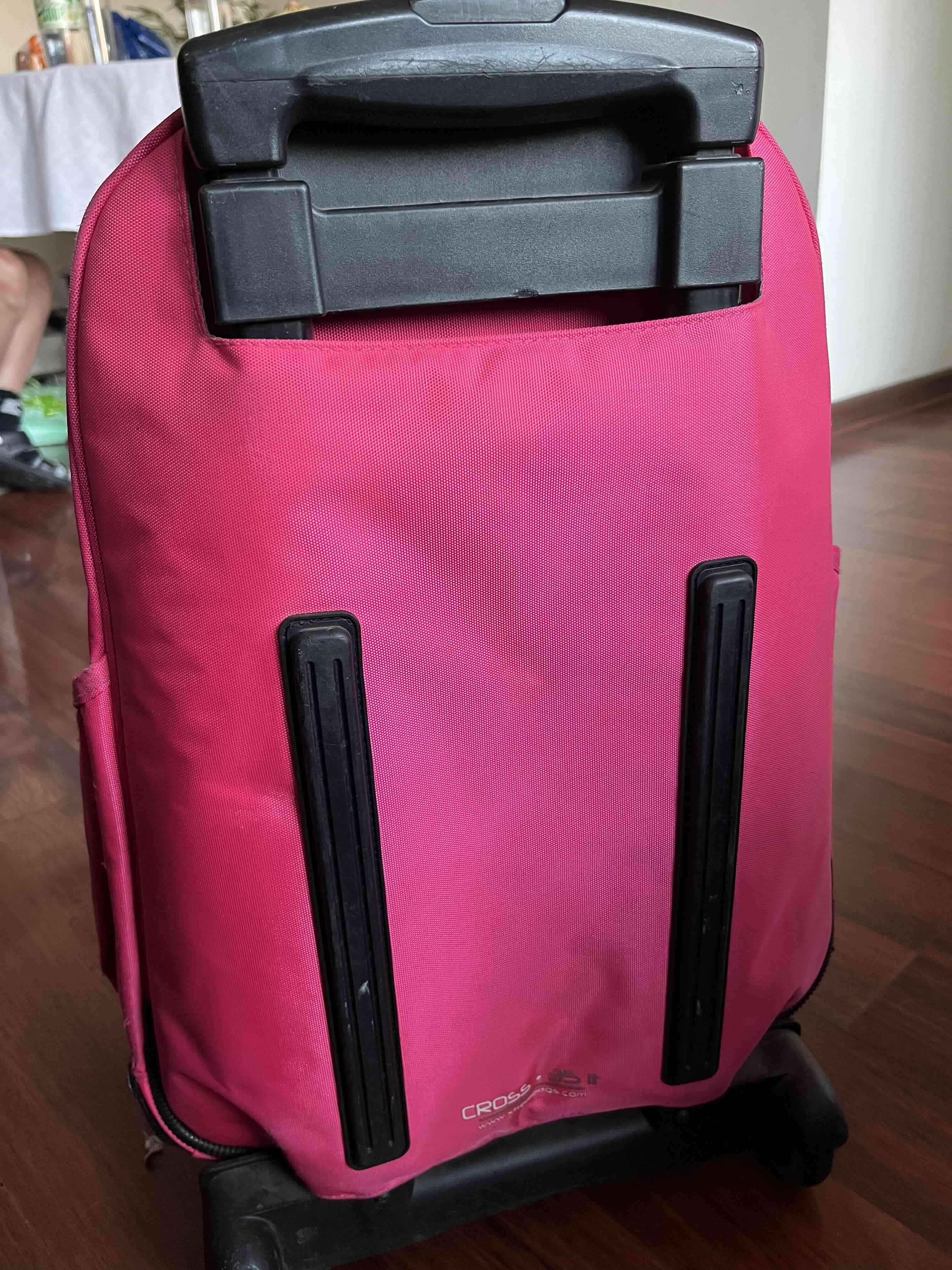 Mochila con ruedas Xtrem fresa rosa - miniatura 3