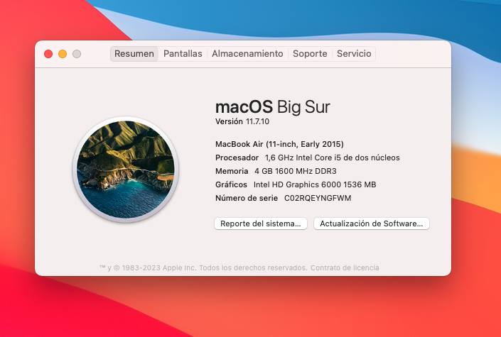 MacBook Air 11 pulgadas - 2015 - miniatura 3