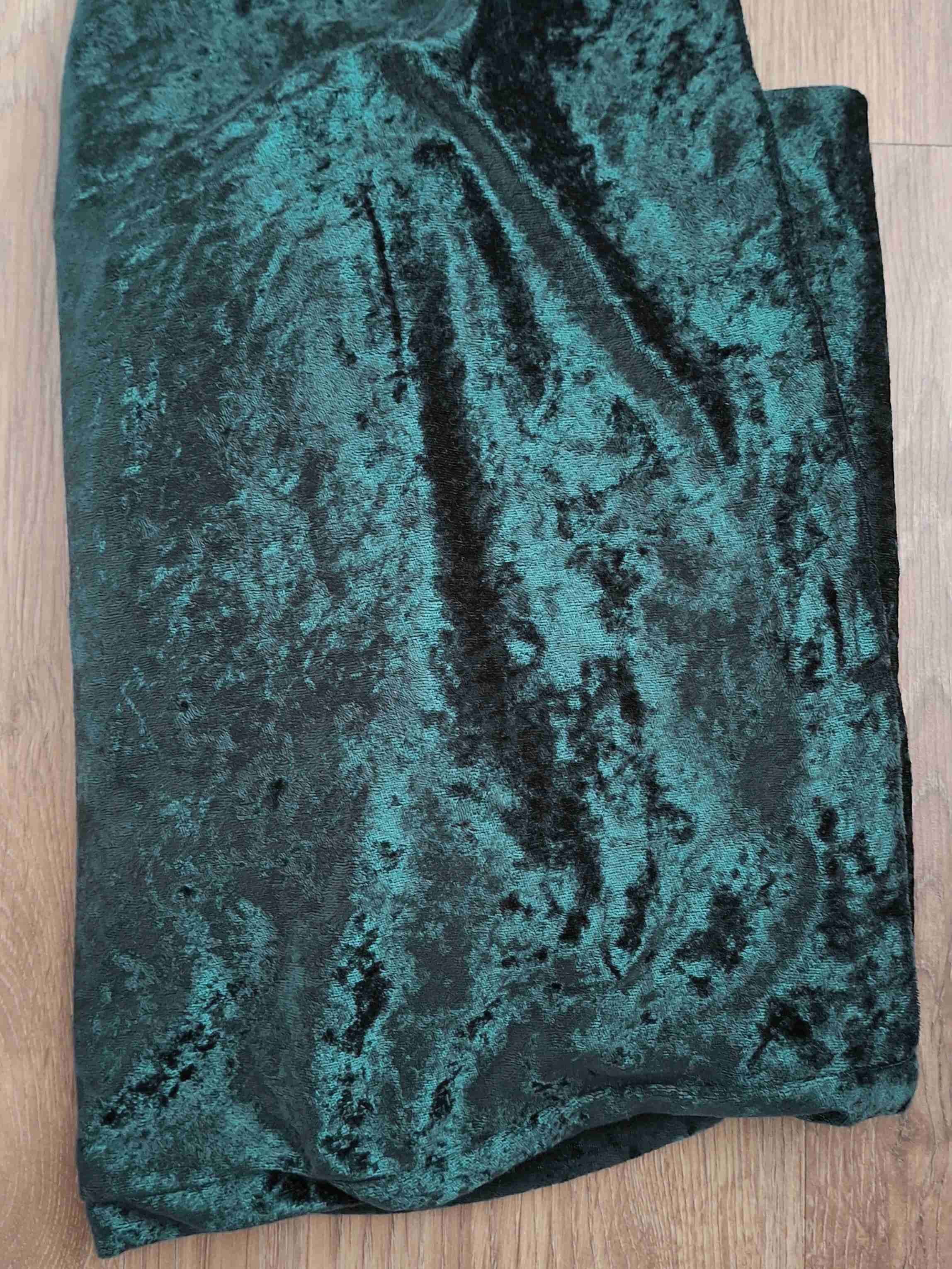 Vestido terciopelo verde oscuro - miniatura 5