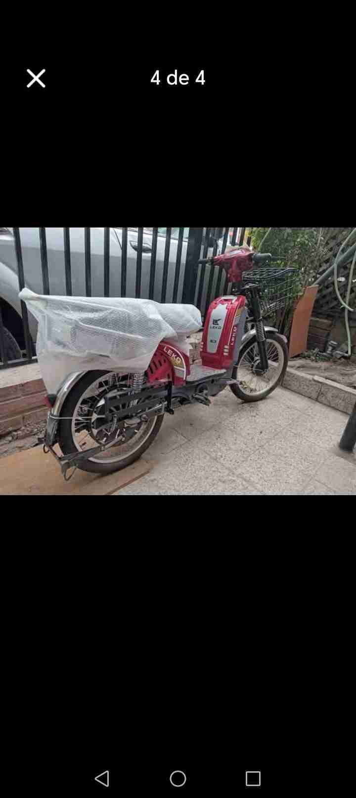 Bicimoto Leko S4 2025 rojo - miniatura 4