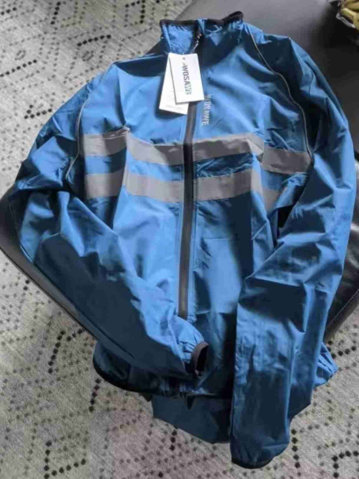 Cortaviento ciclismo verde - miniatura 2