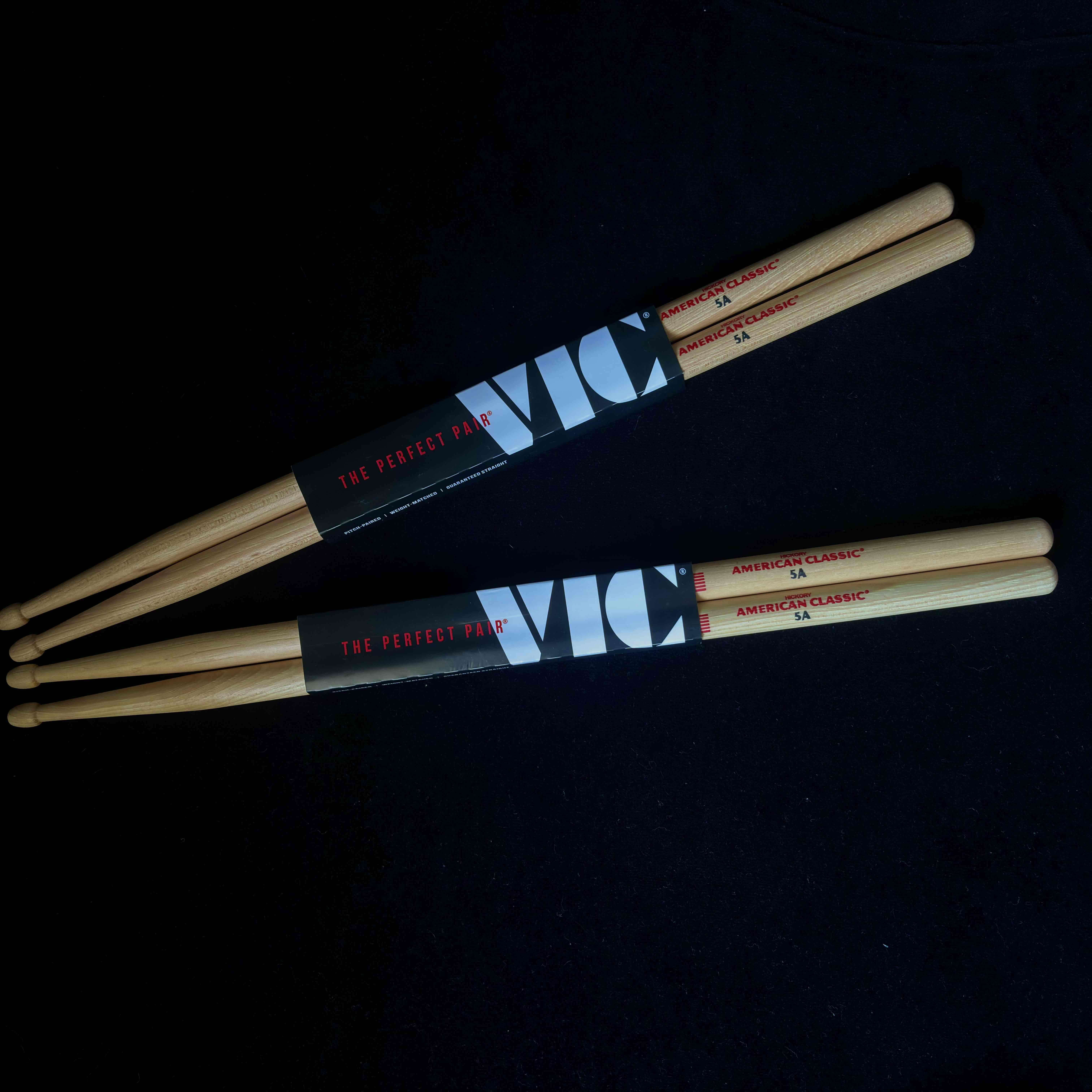 Baquetas Vic Firth American Classic 7A y 5A - miniatura 2