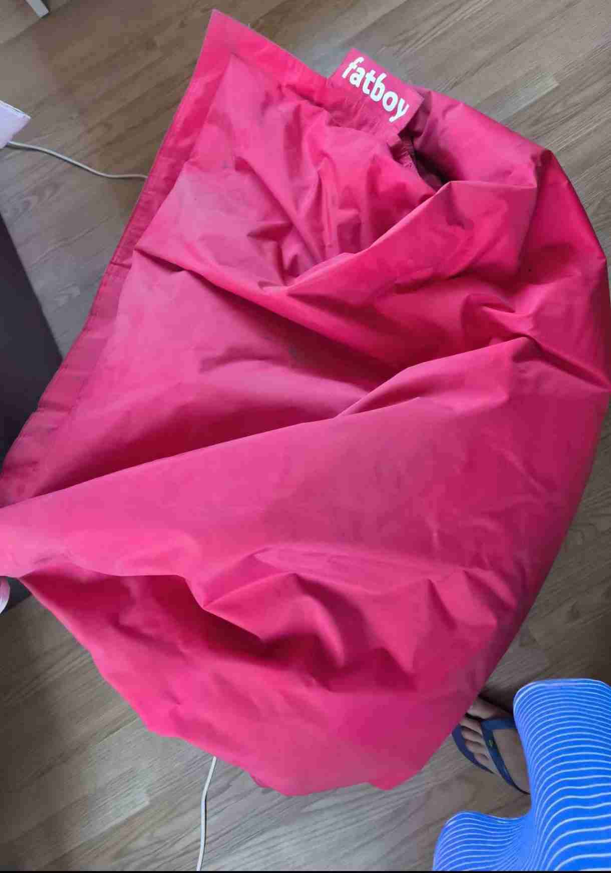 Puff Fatboy rojo - 3