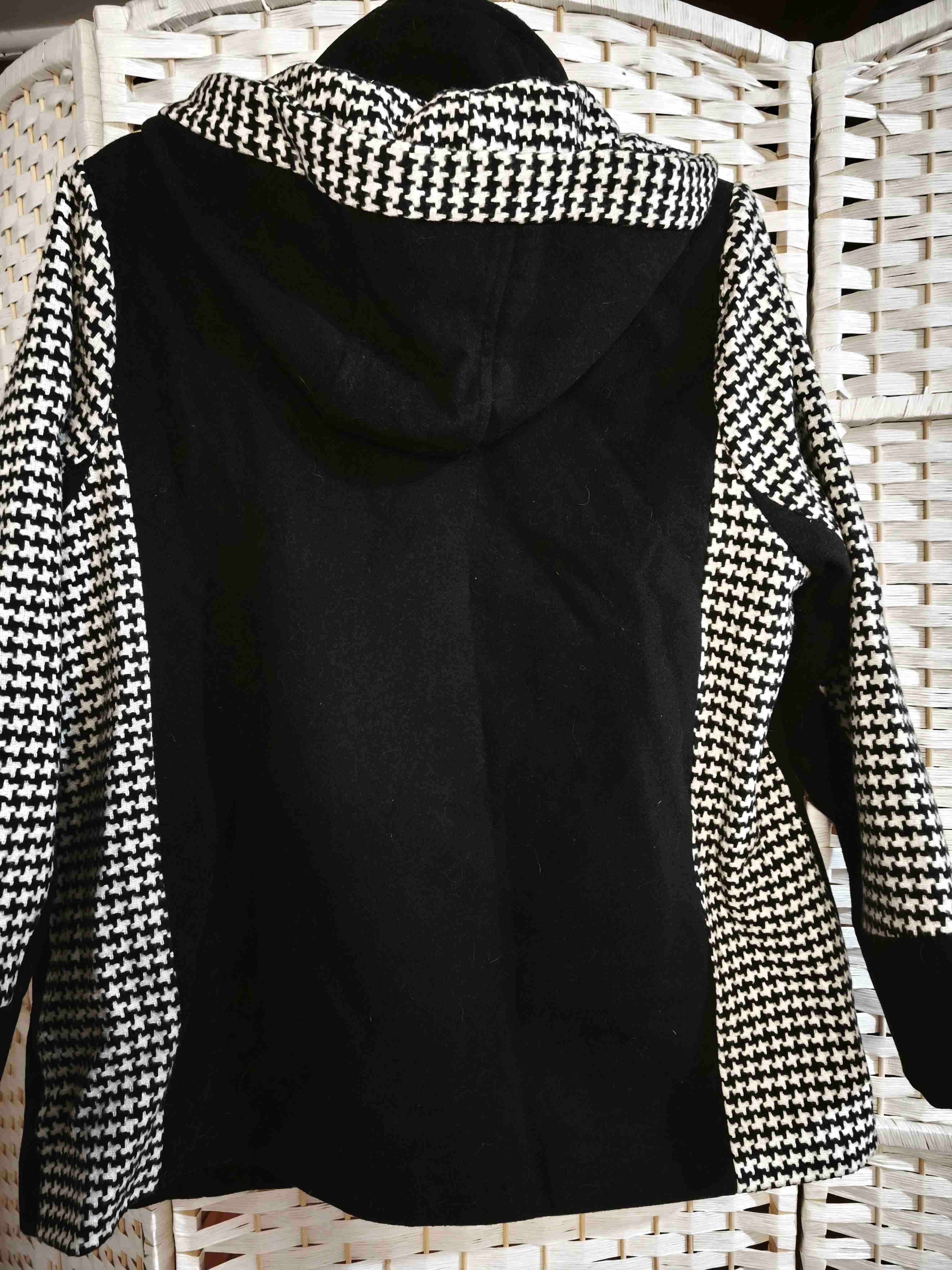 Abrigo con patrón pata de gallo - miniatura 2