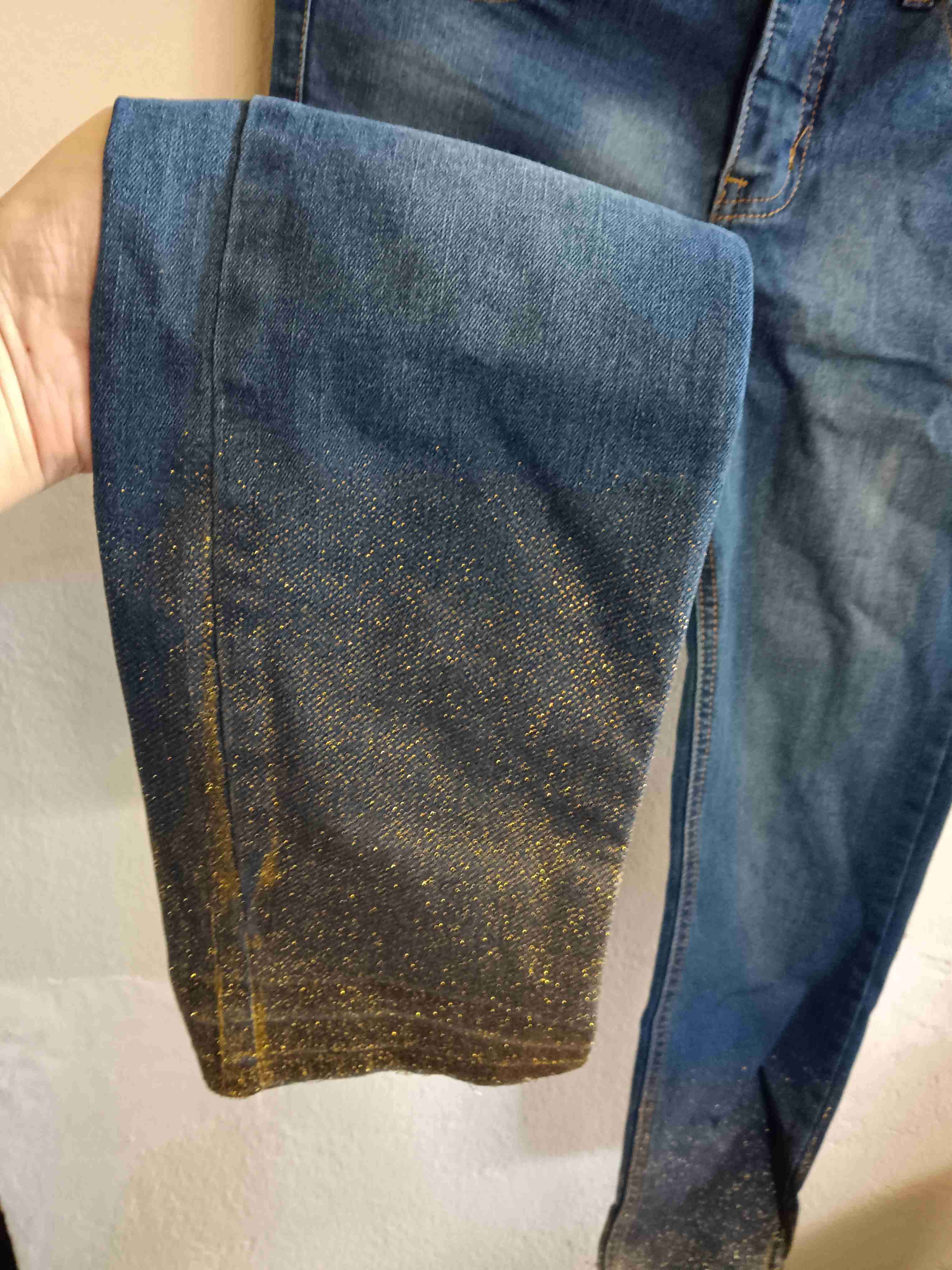 Jeans azul casual de mujer - miniatura 2