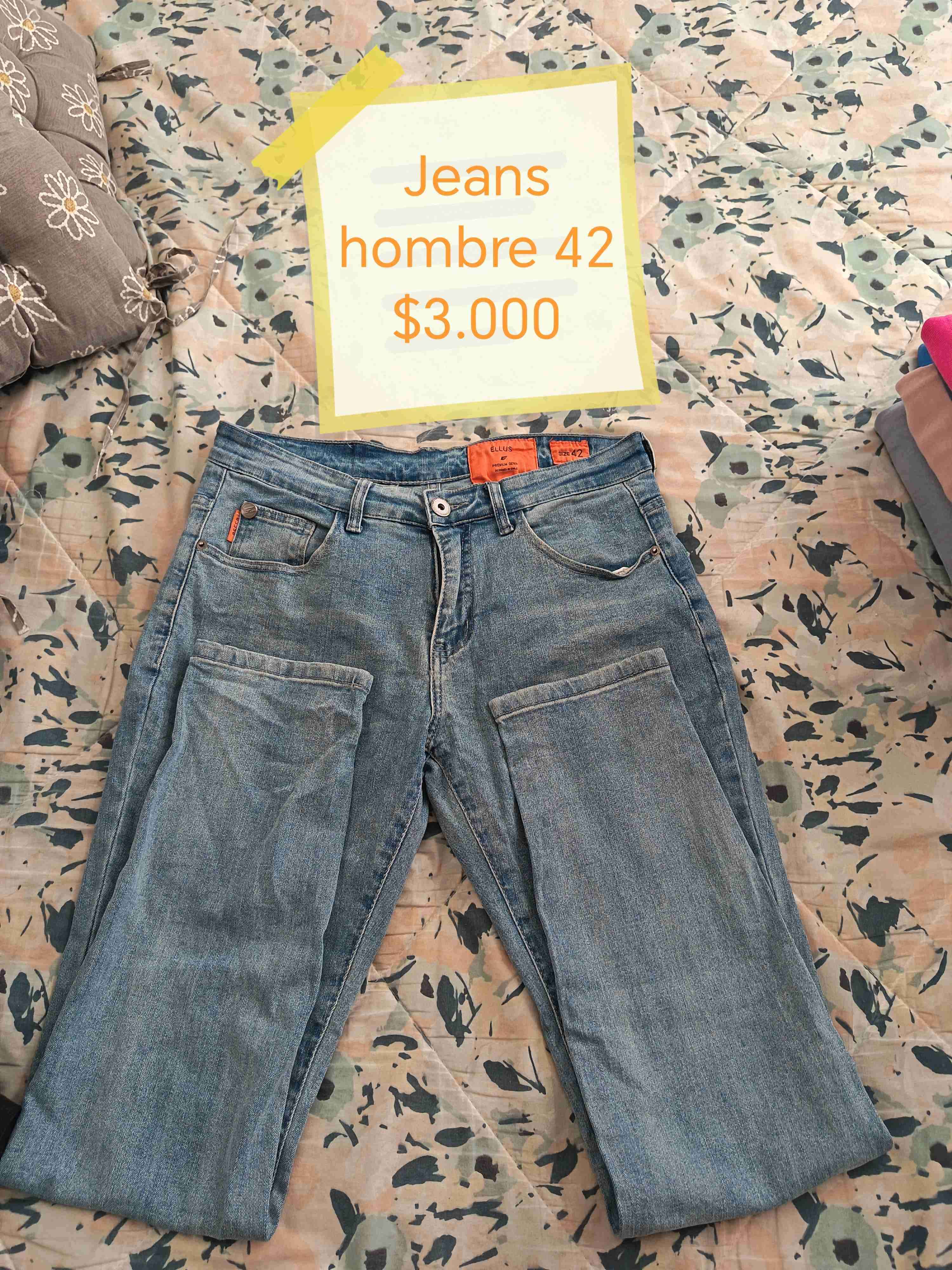 Jeans hombre talla 42