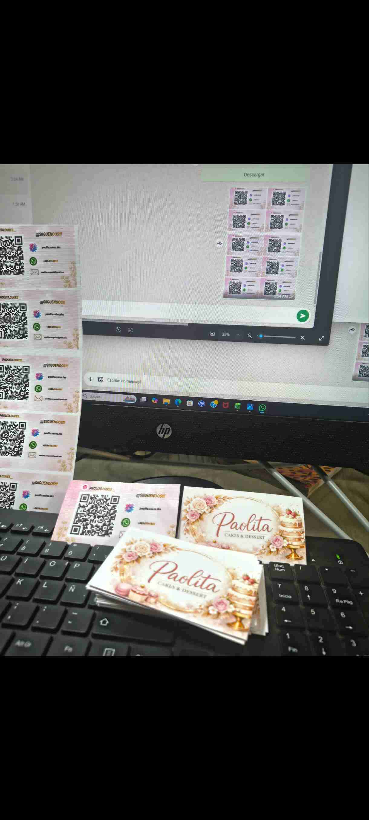 Tarjetas de presentación personalizadas