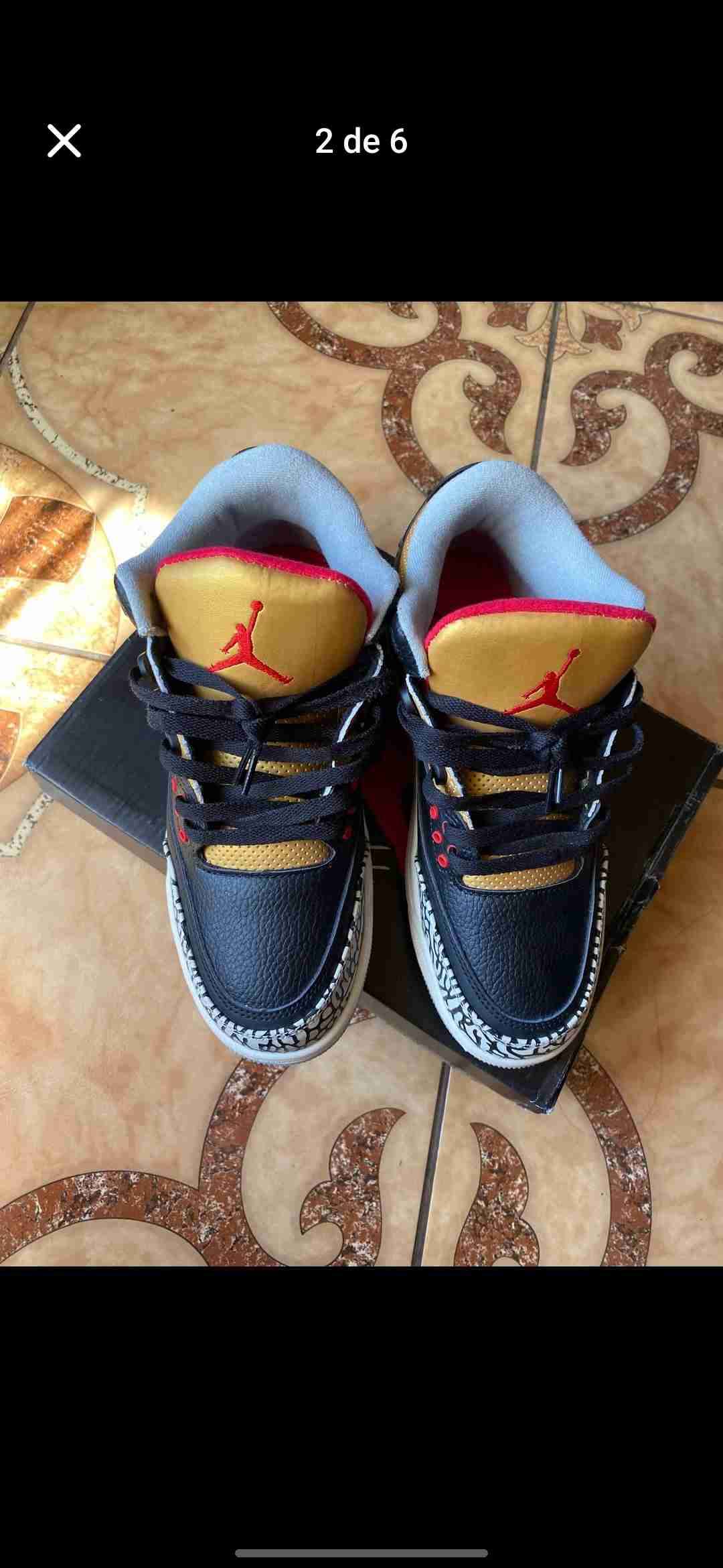 Jordan  3 Gold Cement - miniatura 2