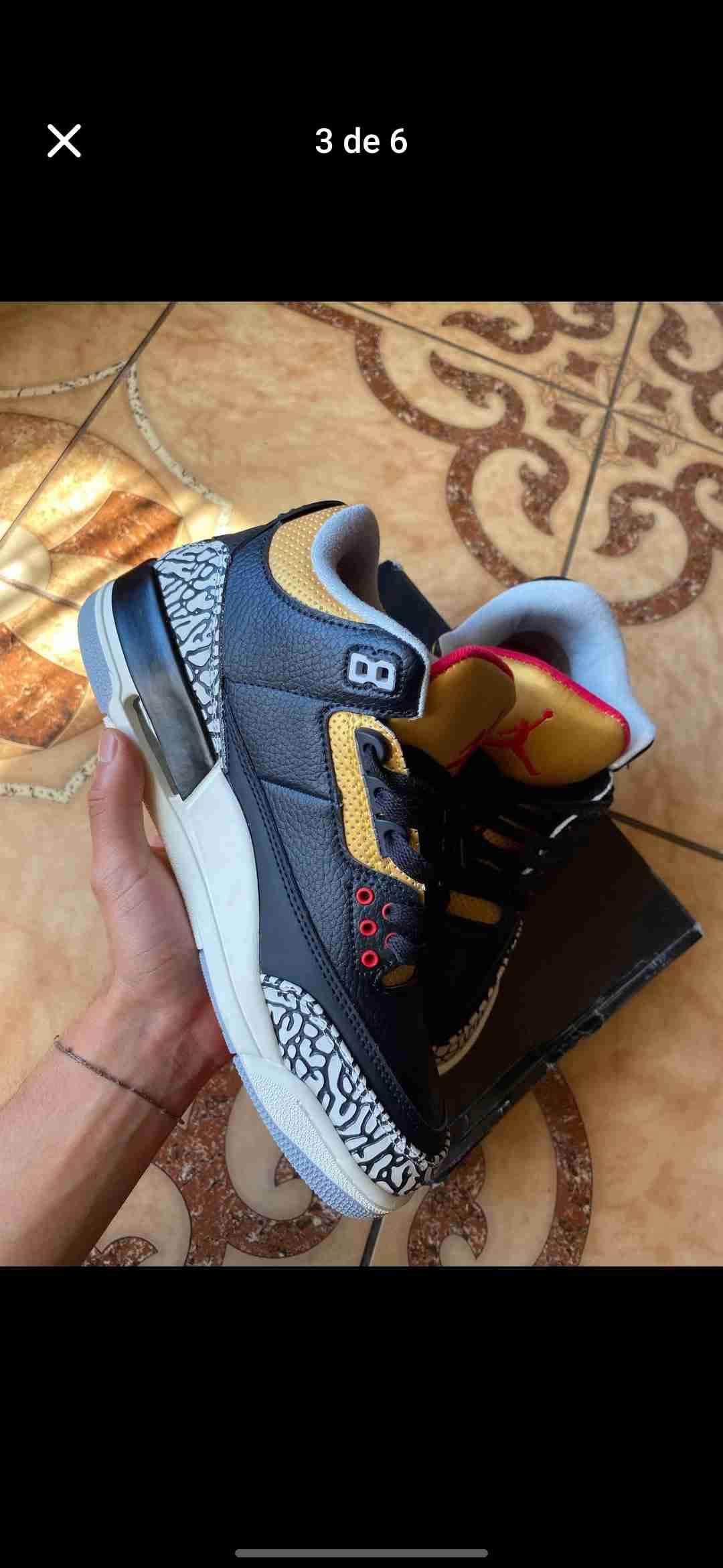 Jordan  3 Gold Cement - miniatura 3