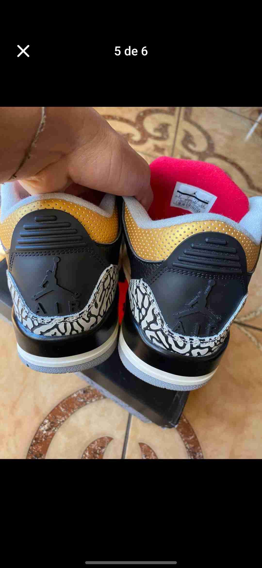 Jordan  3 Gold Cement - miniatura 5