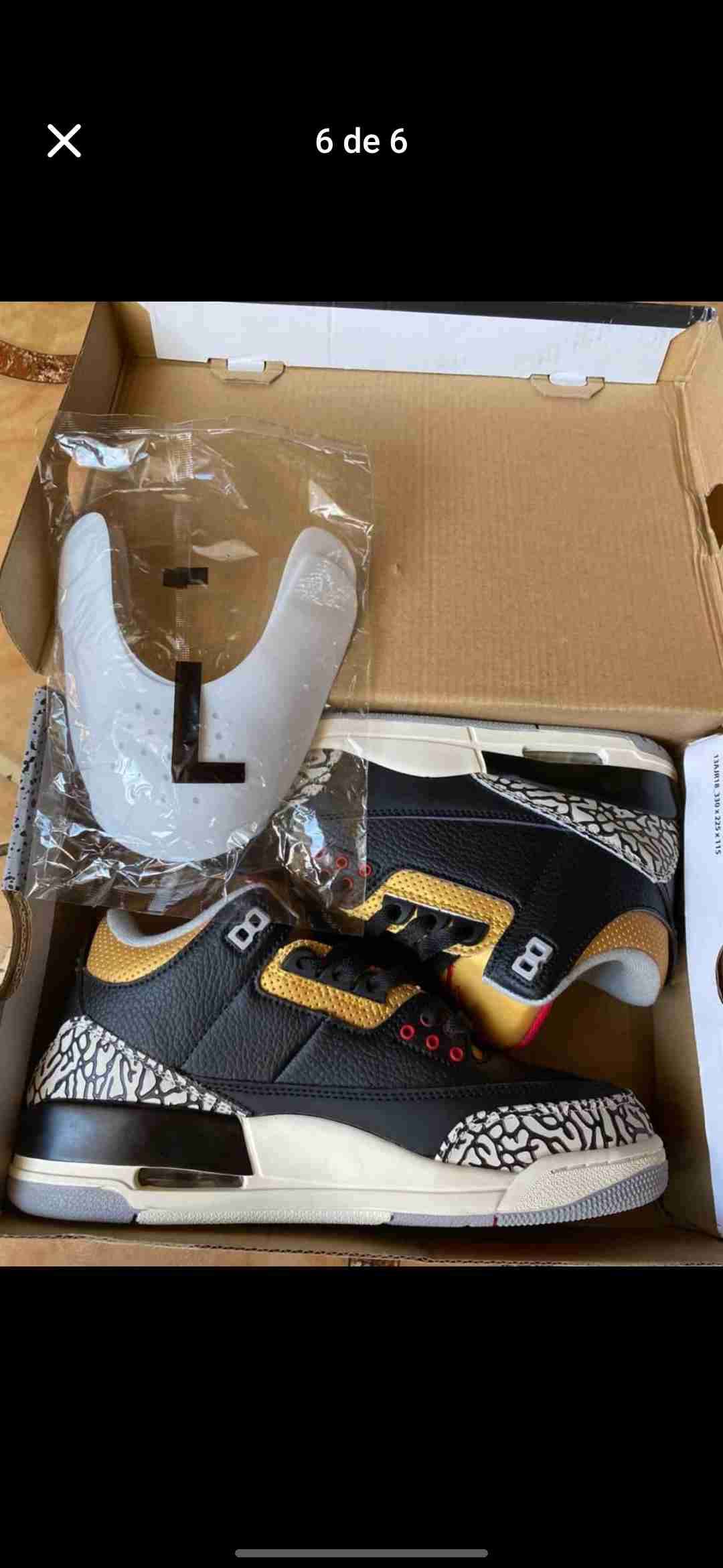 Jordan  3 Gold Cement - miniatura 6