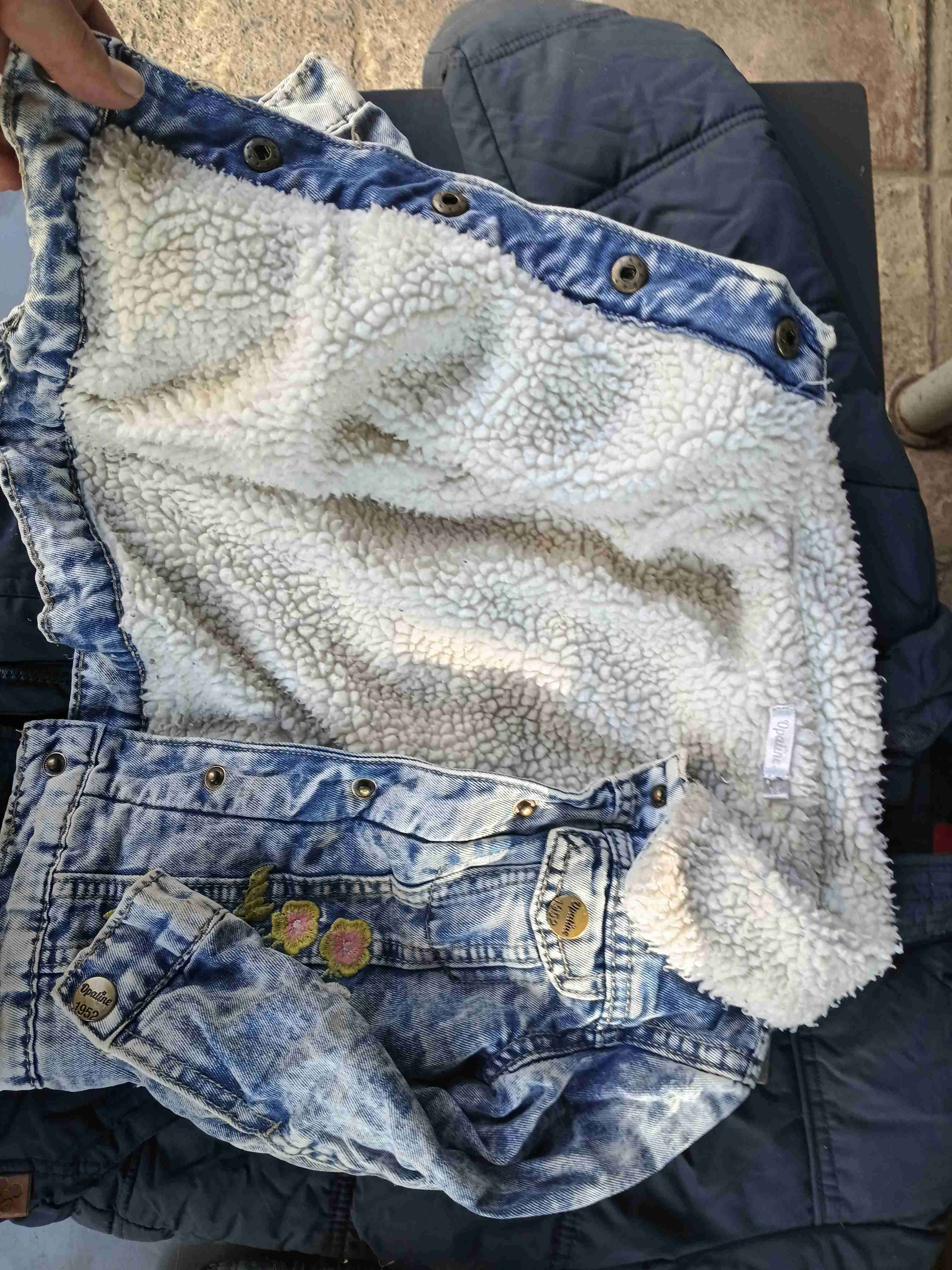 Chaqueta denim bordada mujer talla 2 - miniatura 2