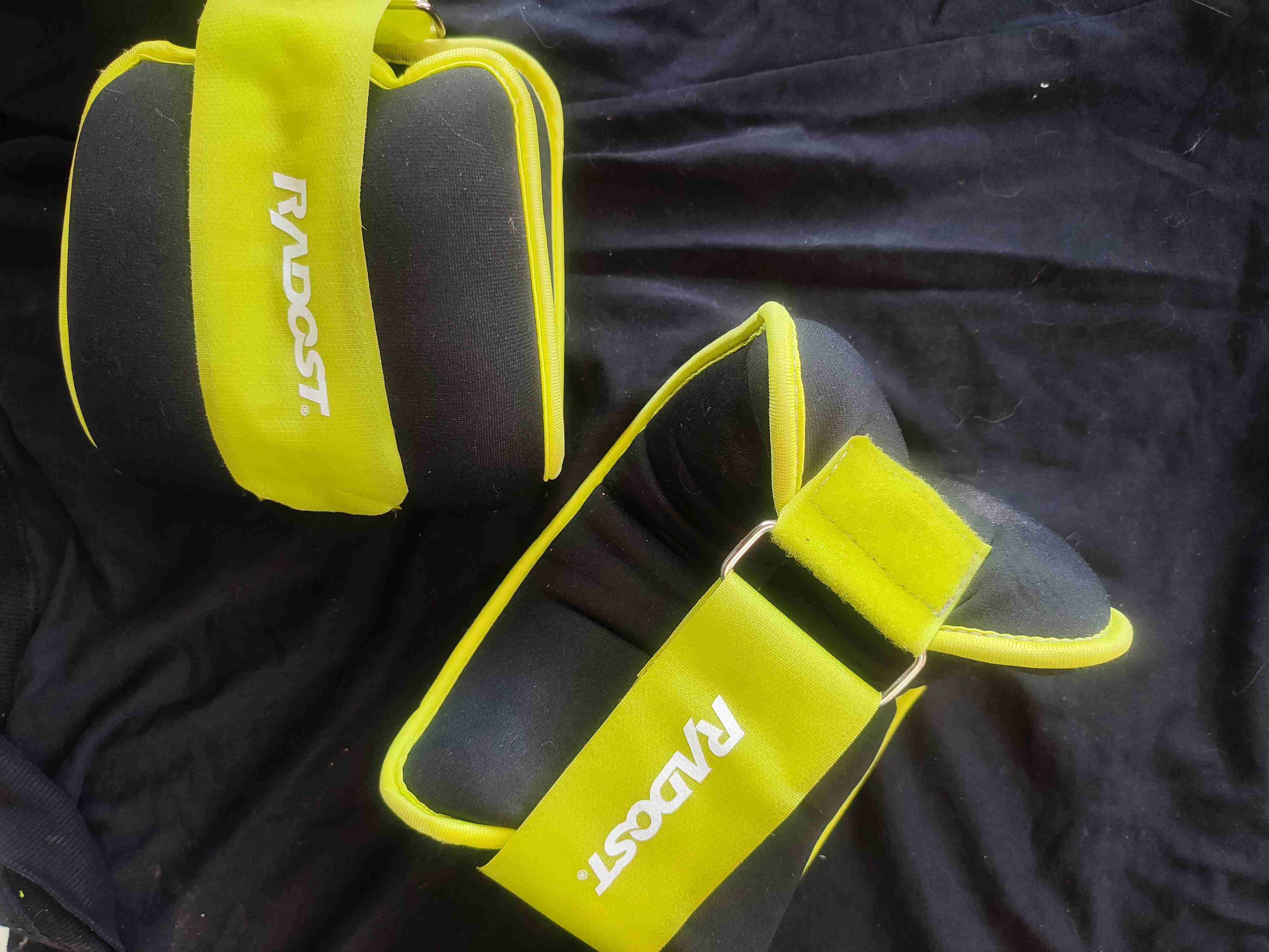 Pesas tobilleras RADOST amarillas