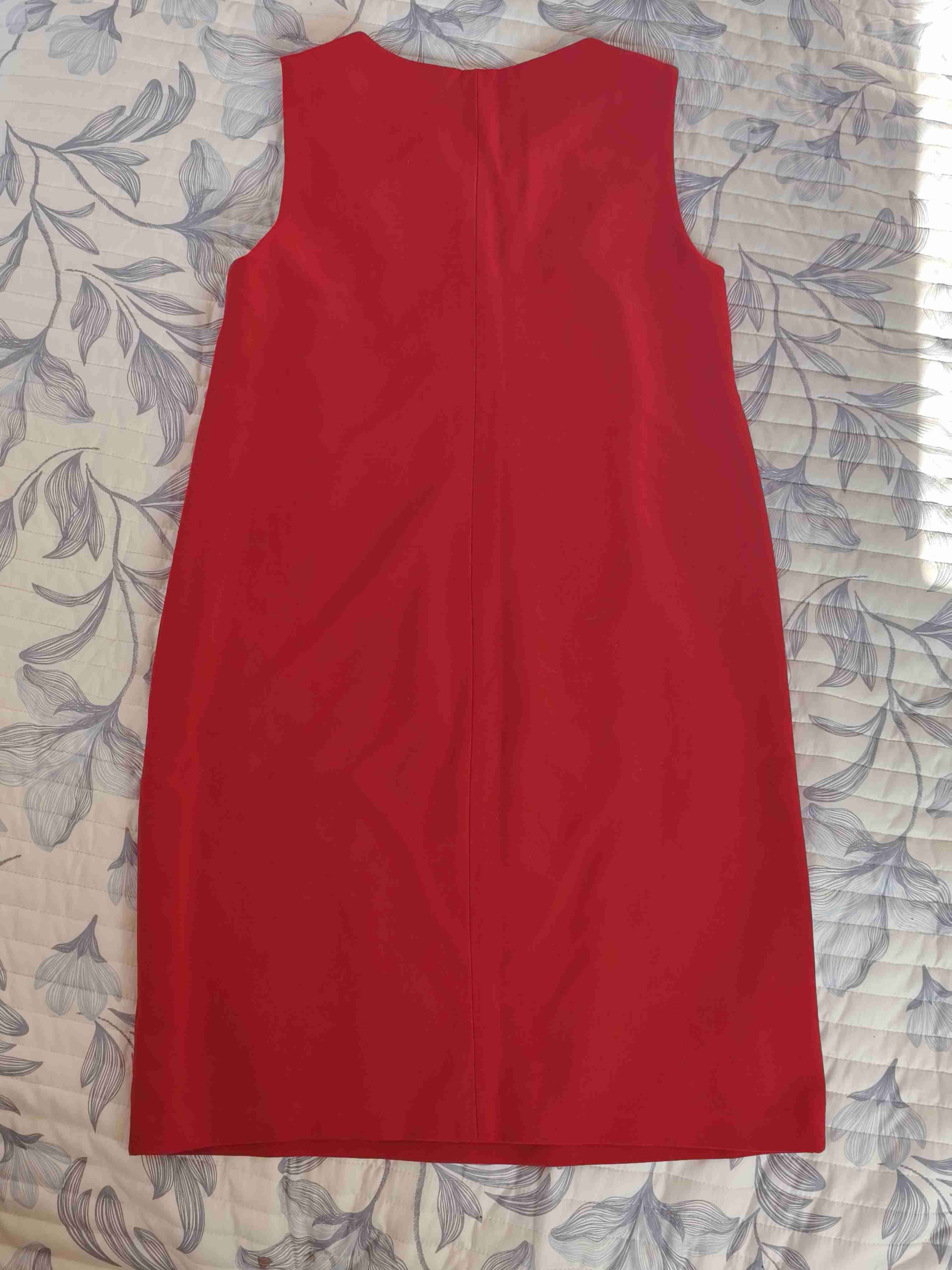 Vestido rojo sin mangas - 2