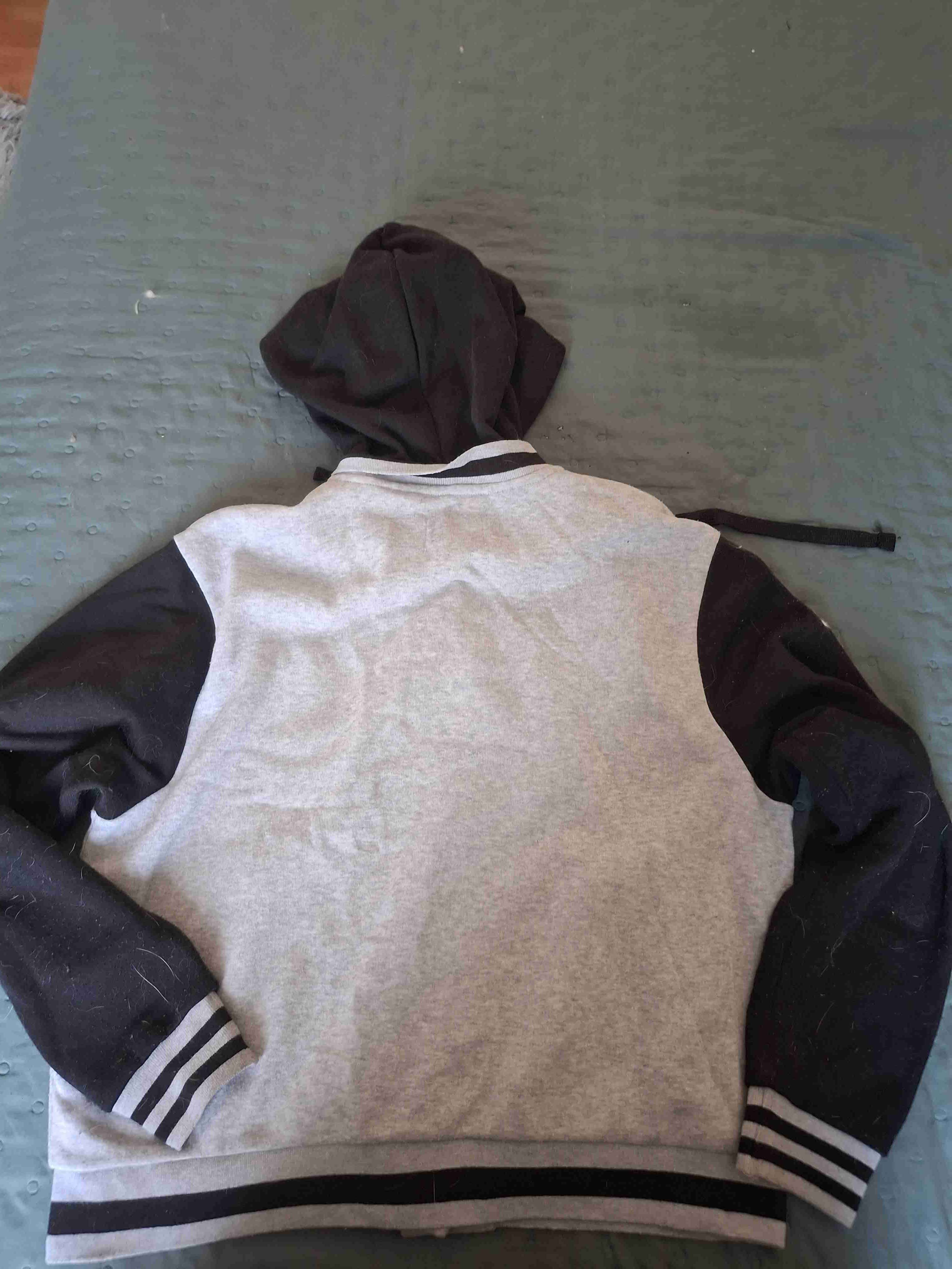 Polerón gris y negro New York - miniatura 2