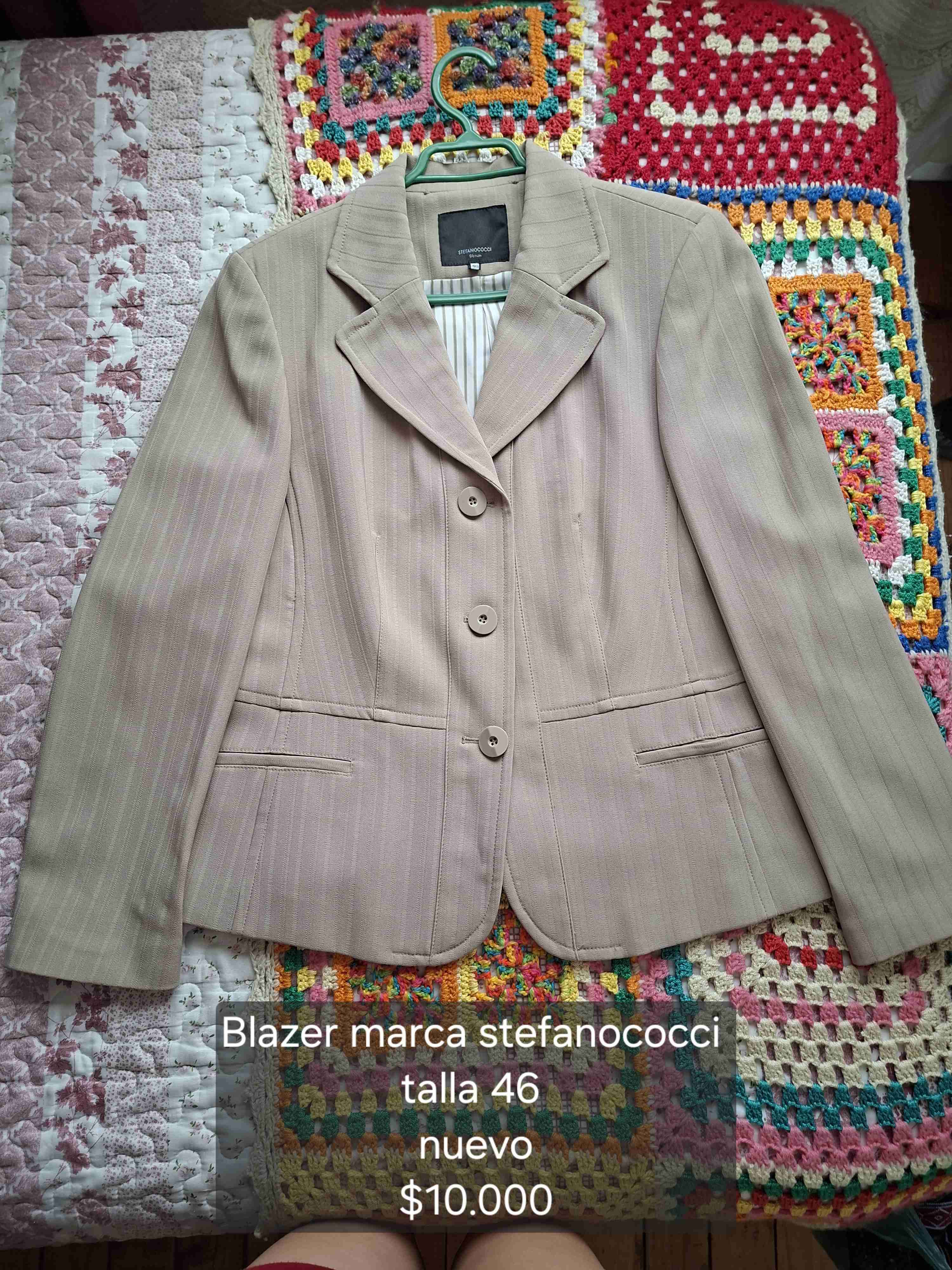 Blazer beige Stefanococci nuevo