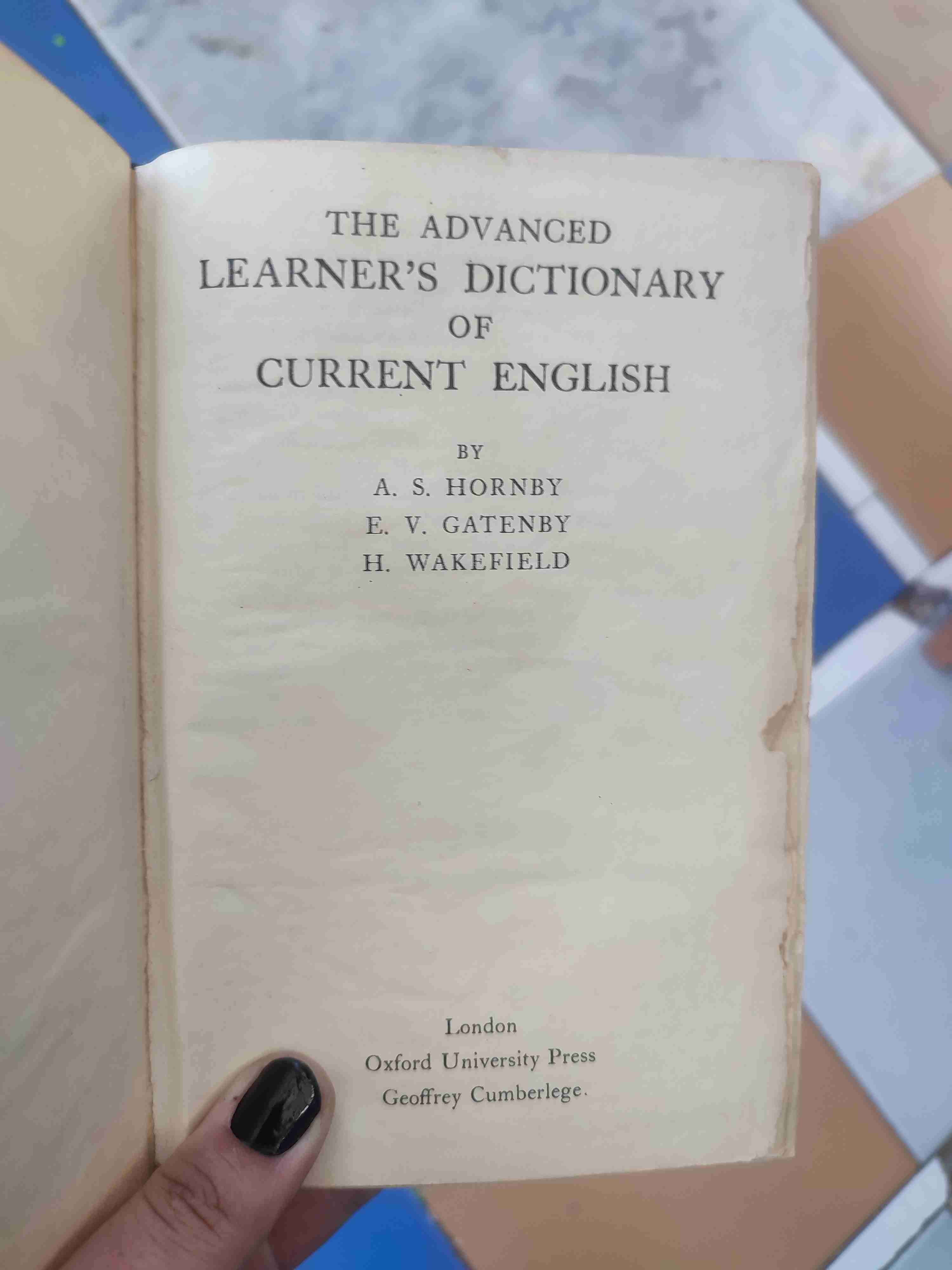 Diccionario de Inglés Avanzado