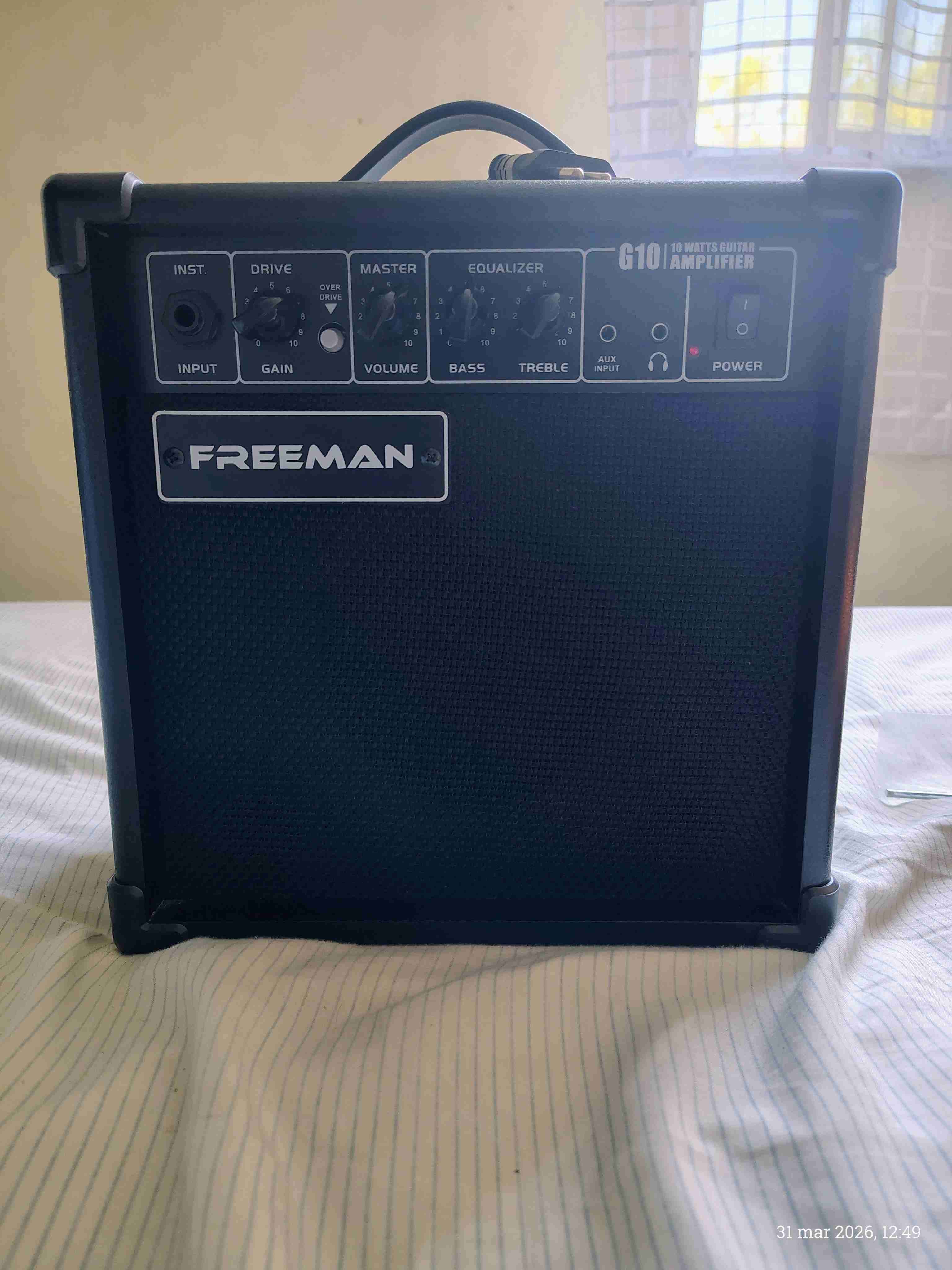 Guitarra eléctrica freeman - miniatura 4