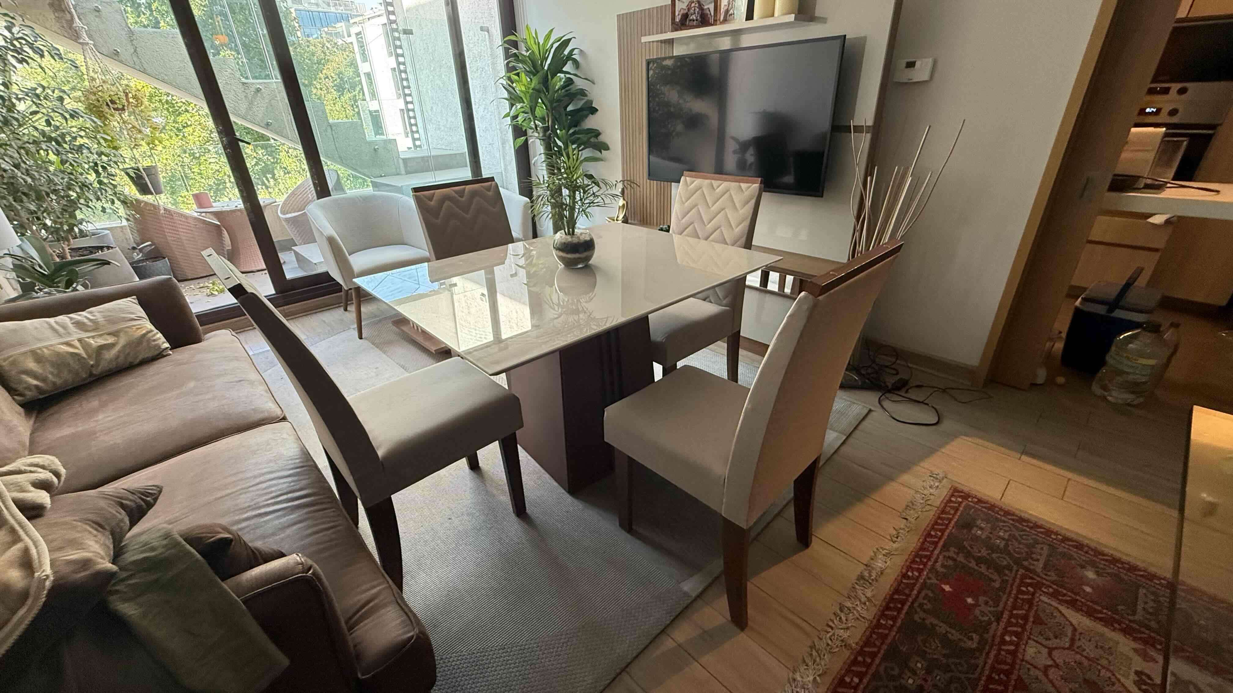 Juego de comedor moderno - miniatura 4