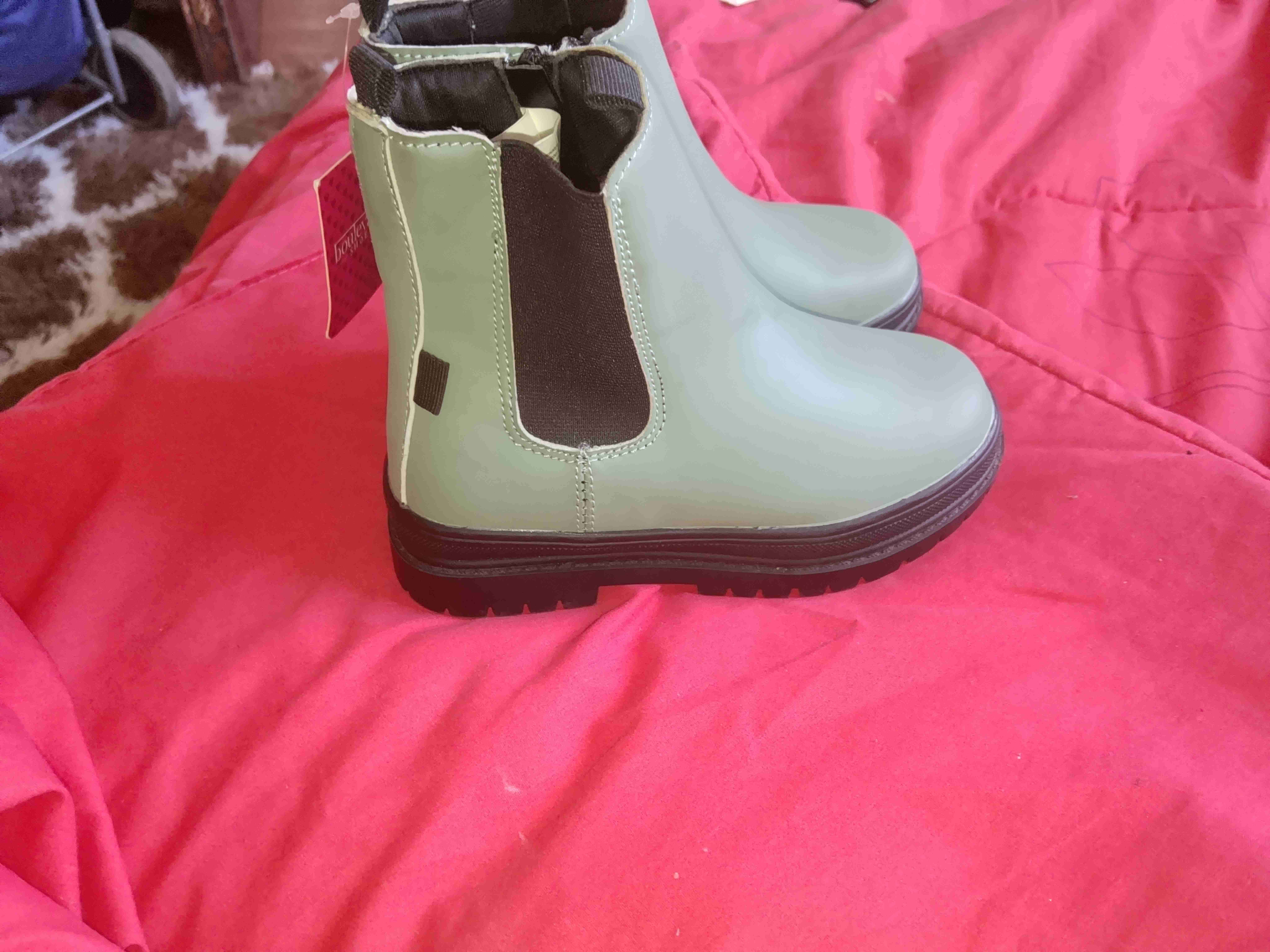 Botines beige con elástico - miniatura 3