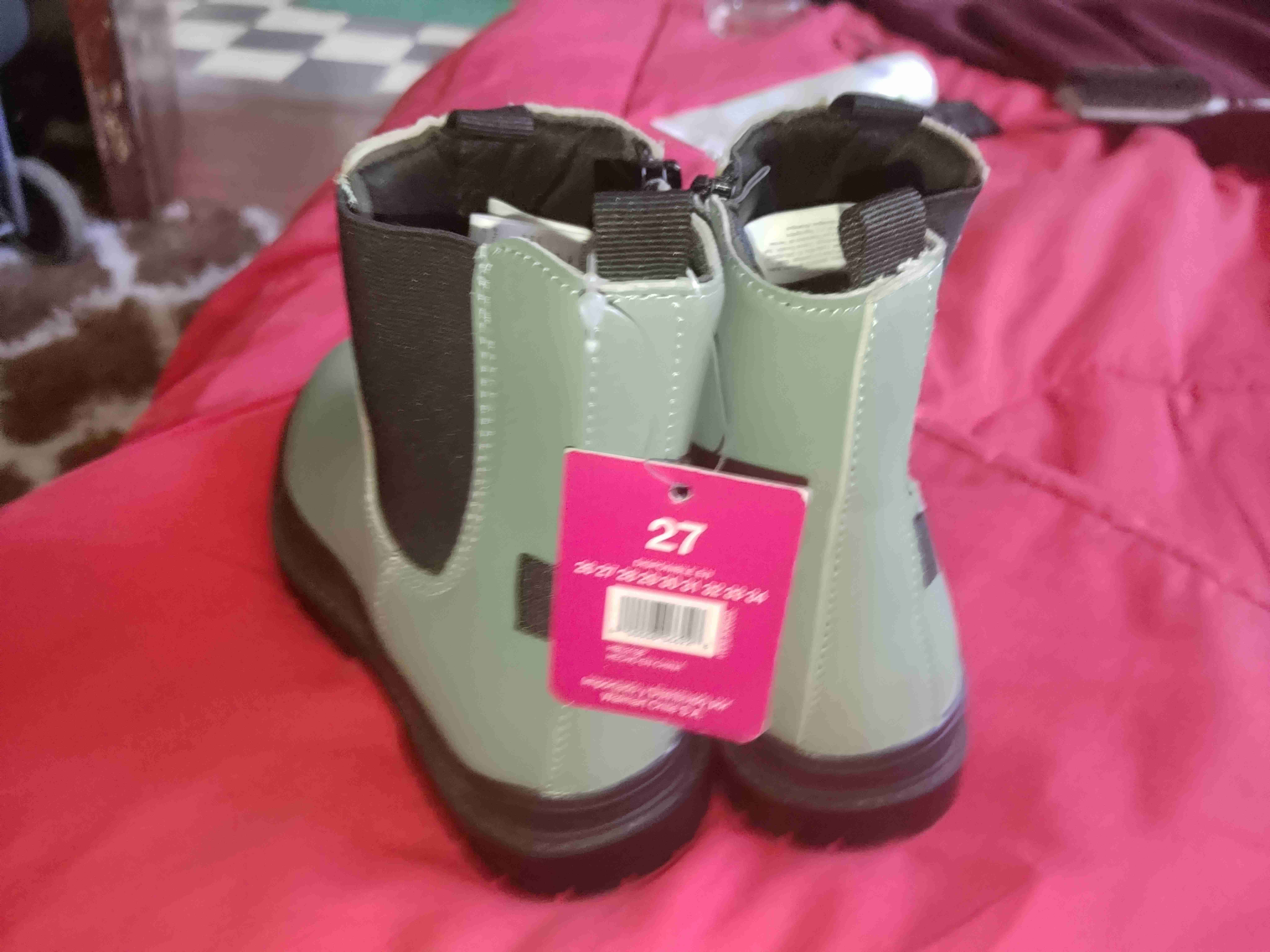 Botines beige con elástico - miniatura 4