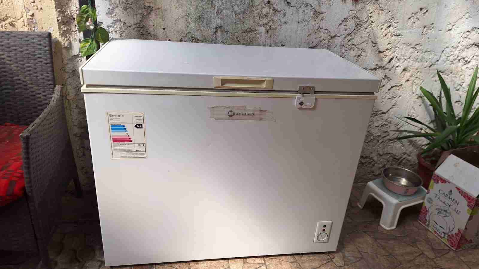 Congelador horizontal blanco