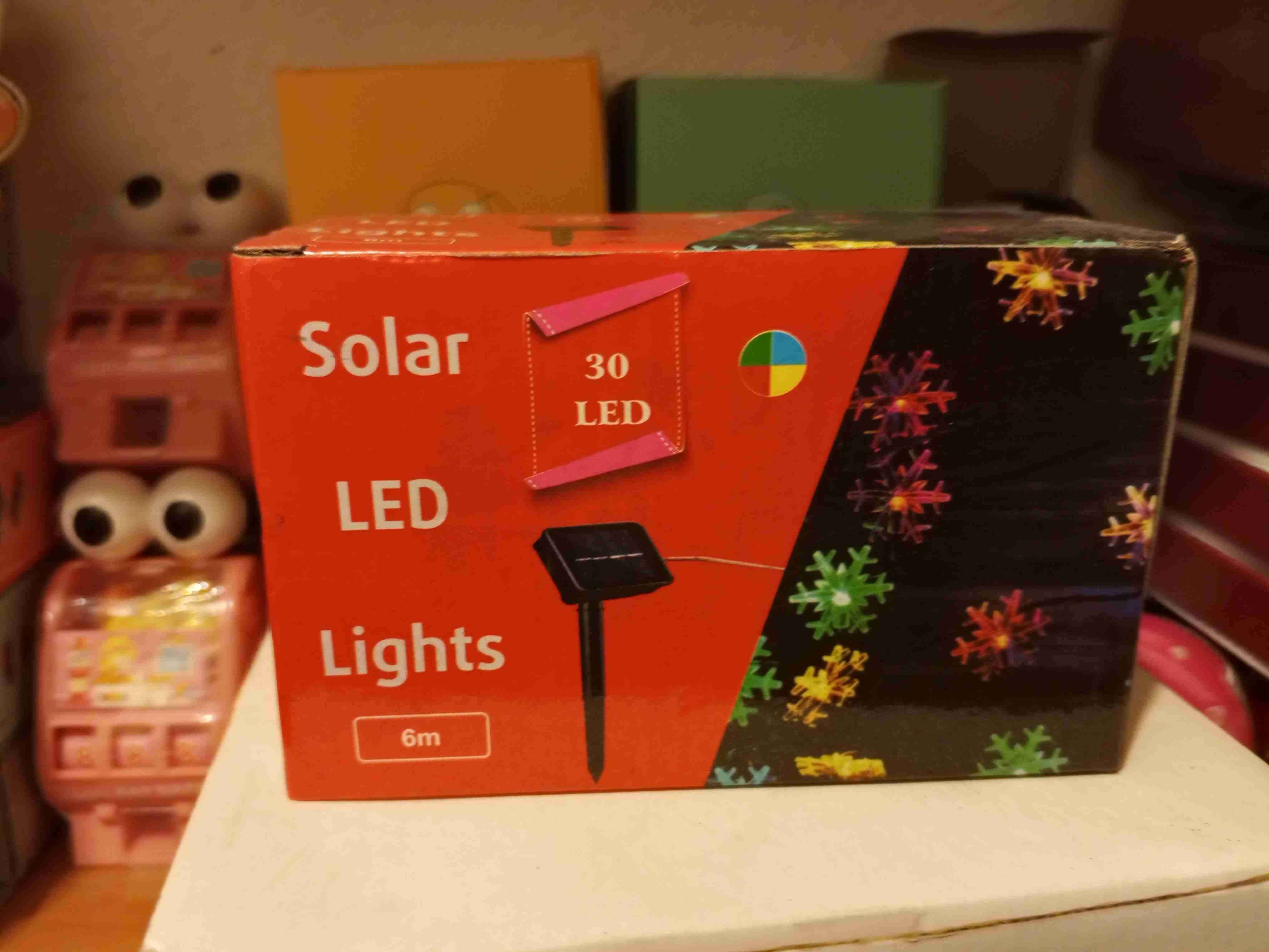 Luces LED solares 6m - 2